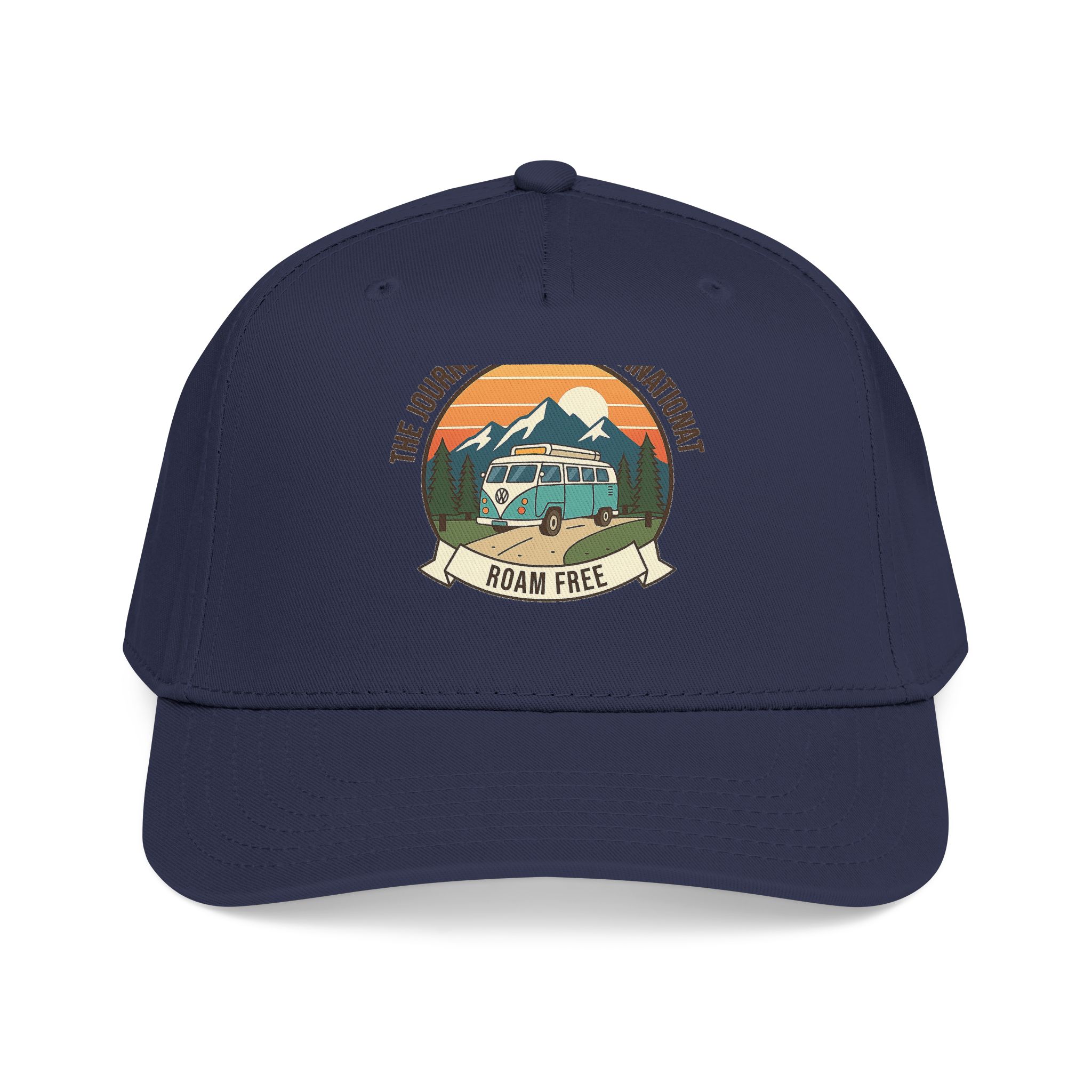 9094496458221065798_2048.jpeg Baseball Cap — "The Journey Is The Destination" Mid Profile Baseball Hat