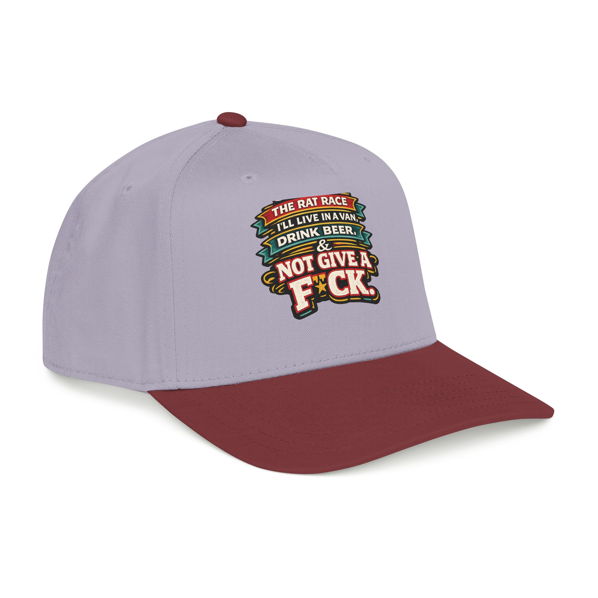 Baseball Cap - "Screw The Rat Race" Design F**K-Line