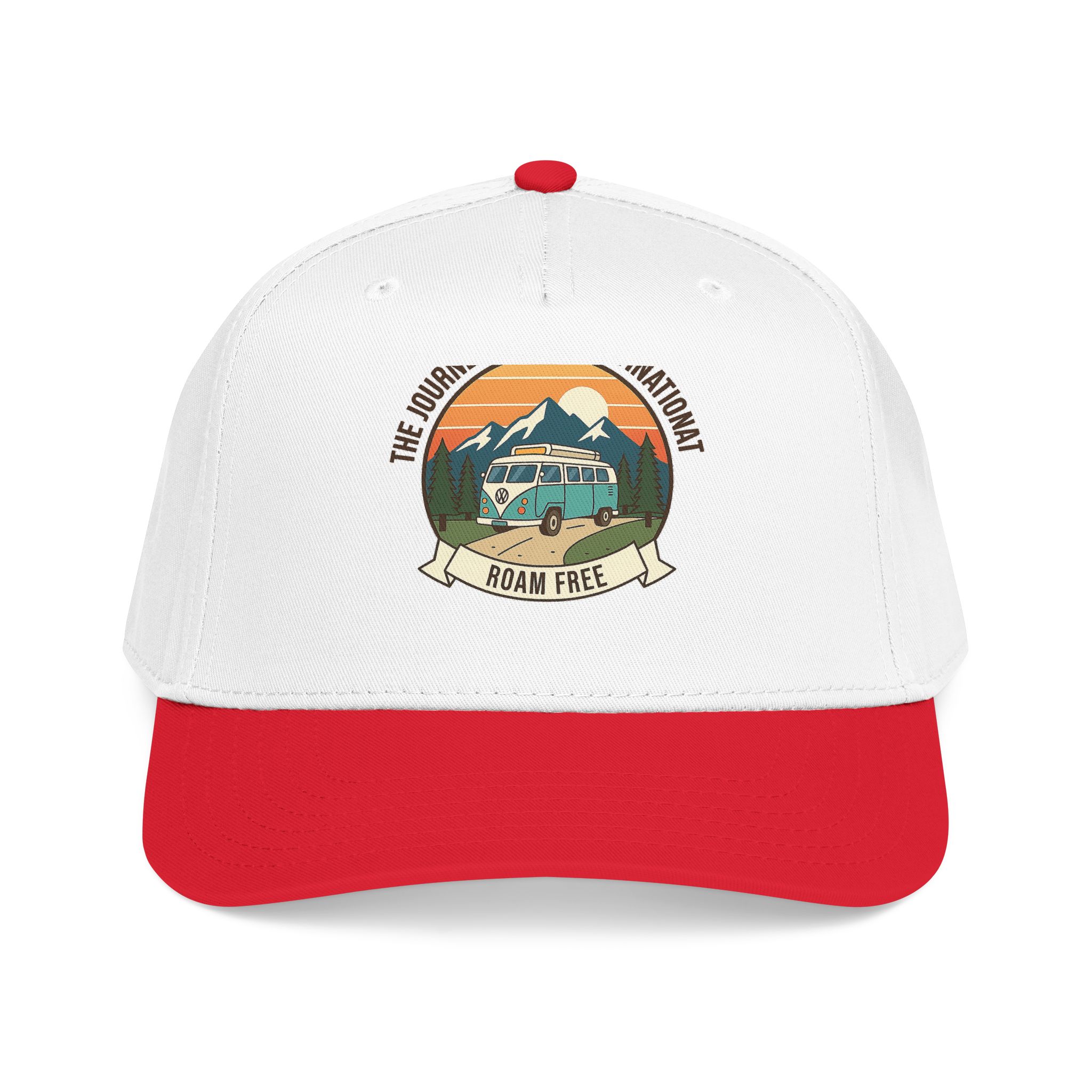 9178459587516245224_2048.jpeg Baseball Cap — "The Journey Is The Destination" Mid Profile Baseball Hat