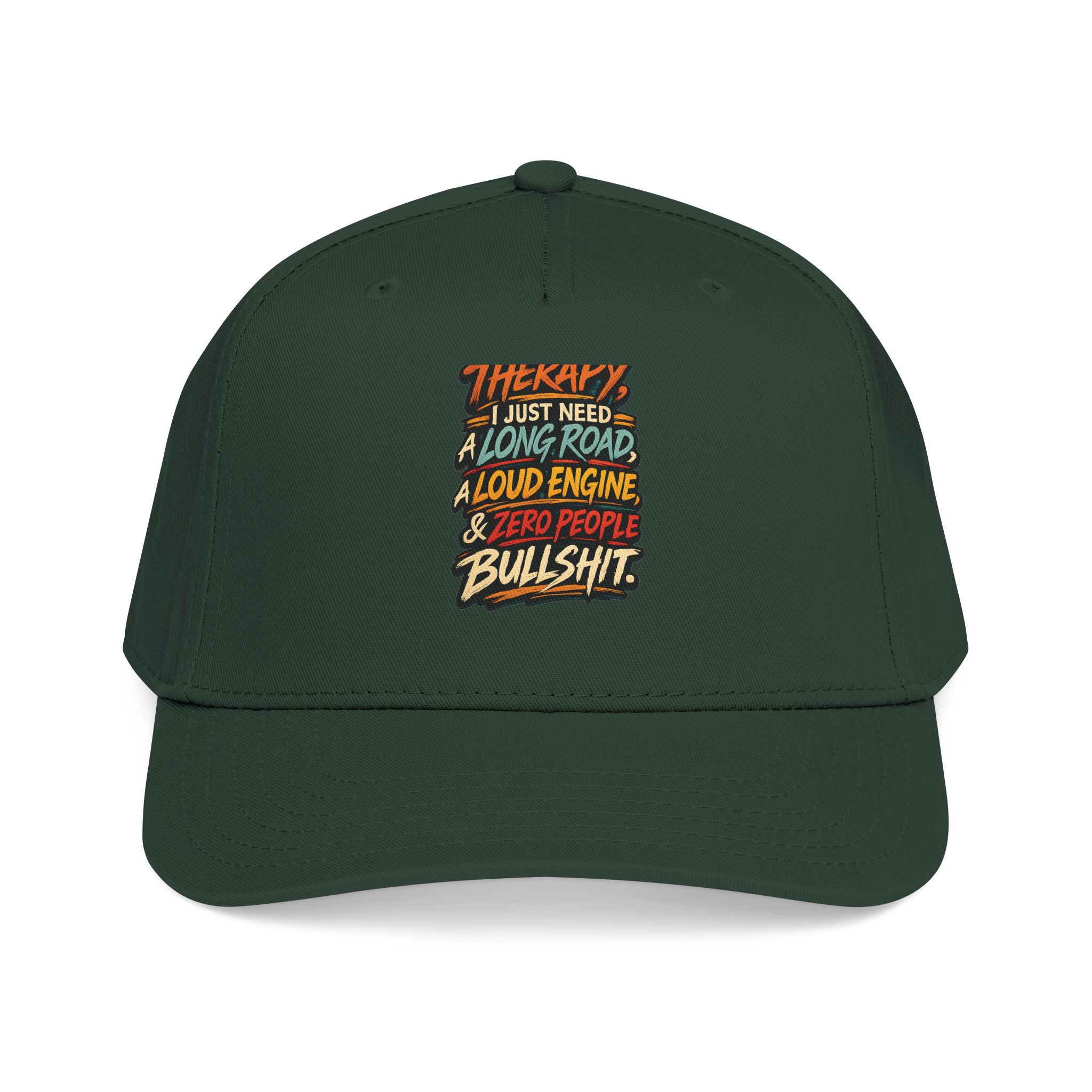 9253537291314478317_2048.jpeg Baseball Cap - "I Dont Need Therapy" Design F**K-Line