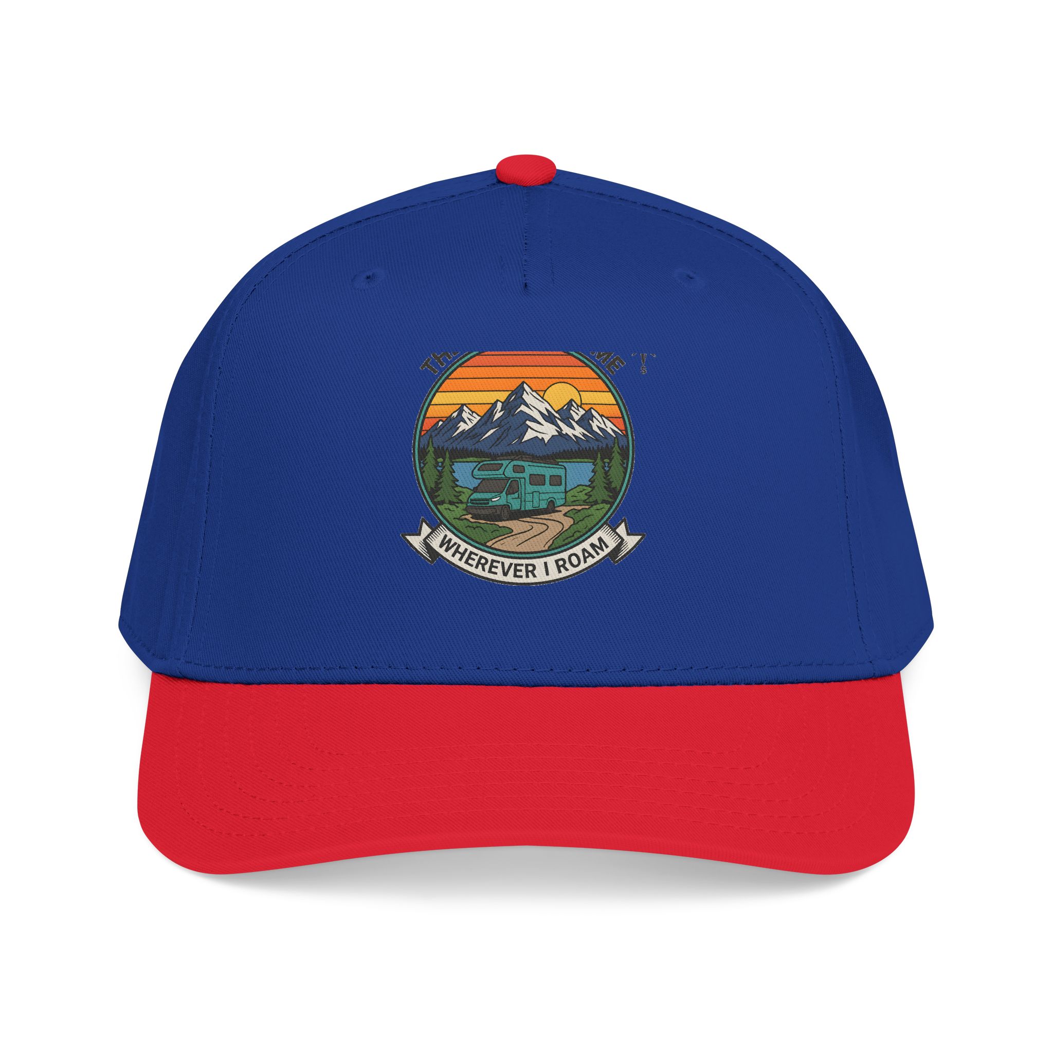 9347180203789994009_2048.jpeg Baseball Cap — "The Road Is Home, Wherever I Roam"