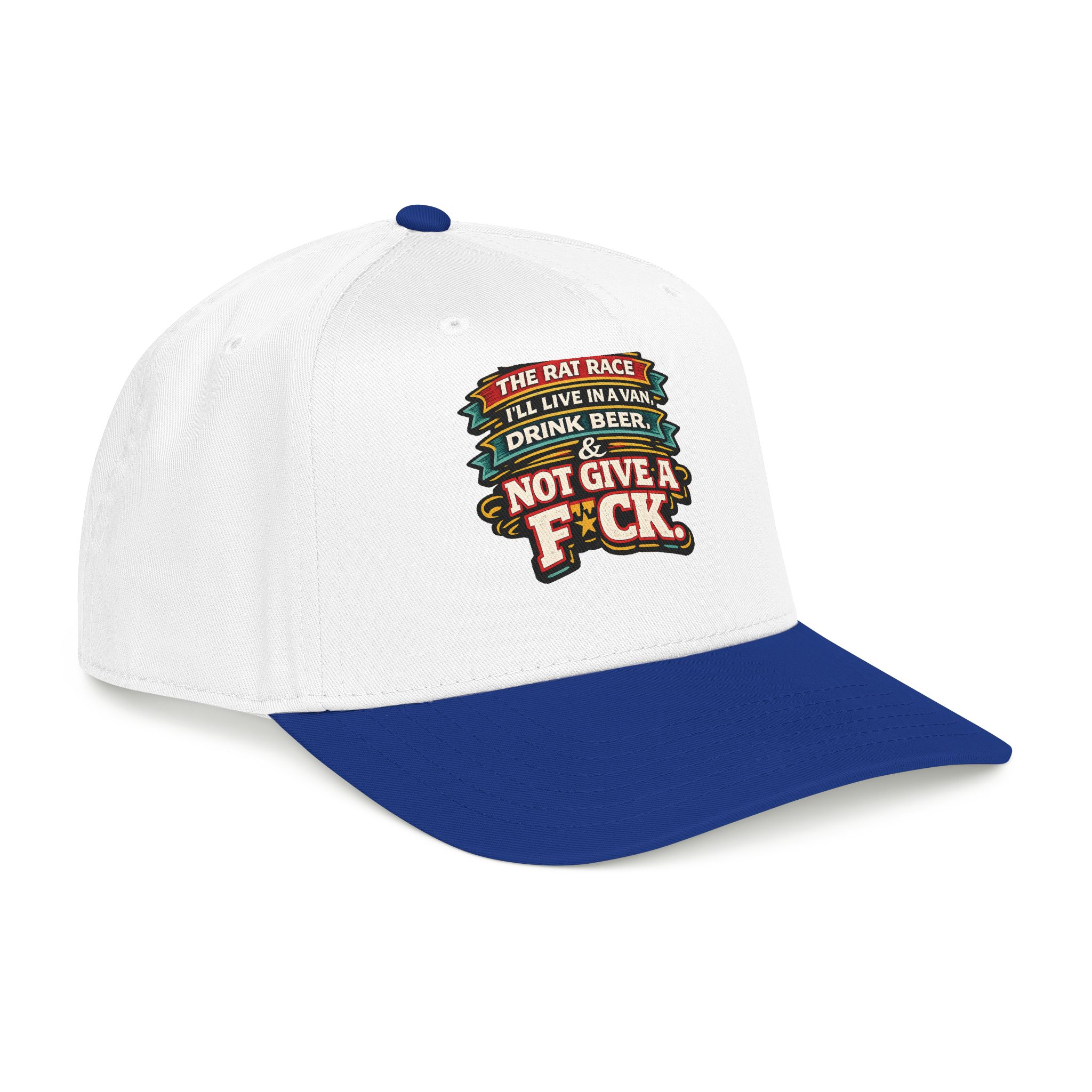Baseball Cap - "Screw The Rat Race" Design F**K-Line