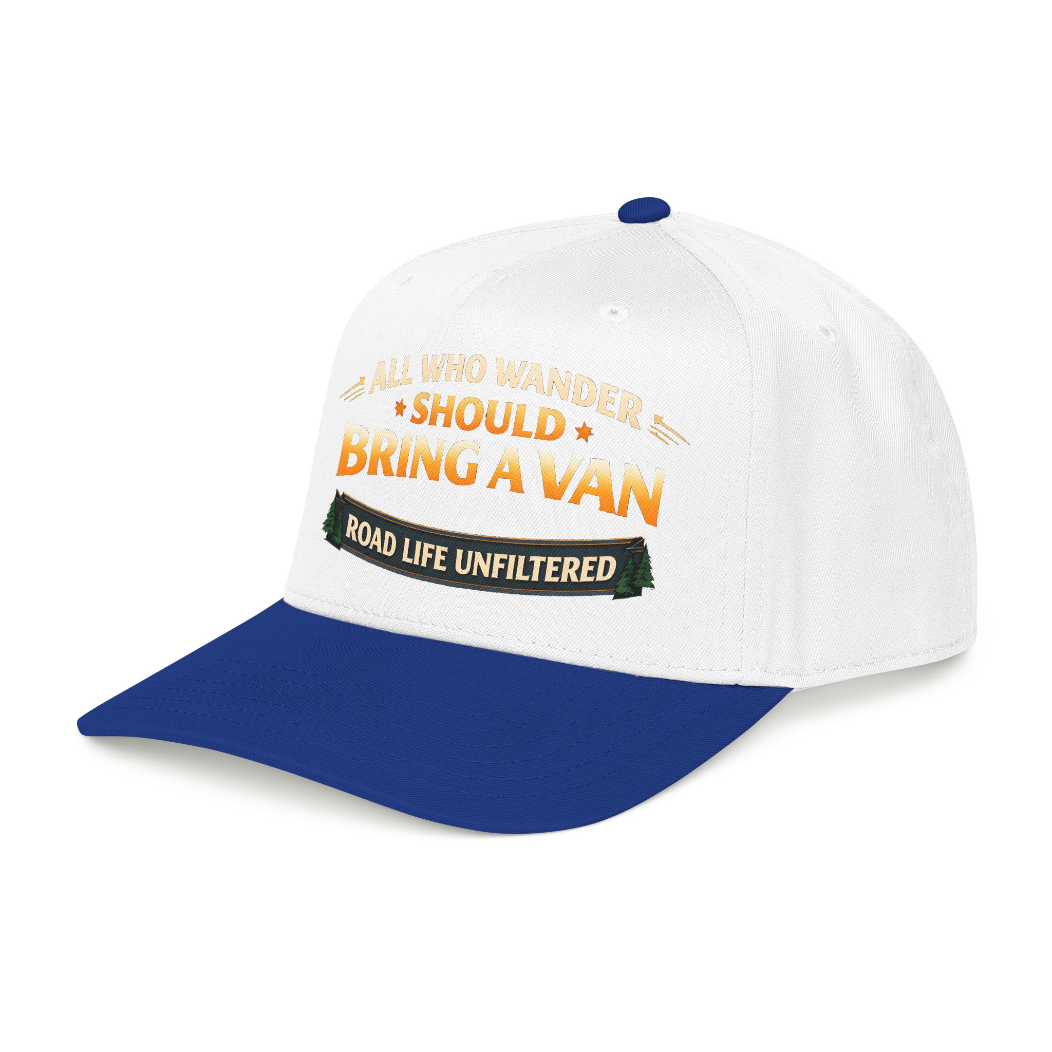 942219917547633528_2048.jpeg Baseball Cap - "All Who wander Should Bring A Van" Design Scenic-Line
