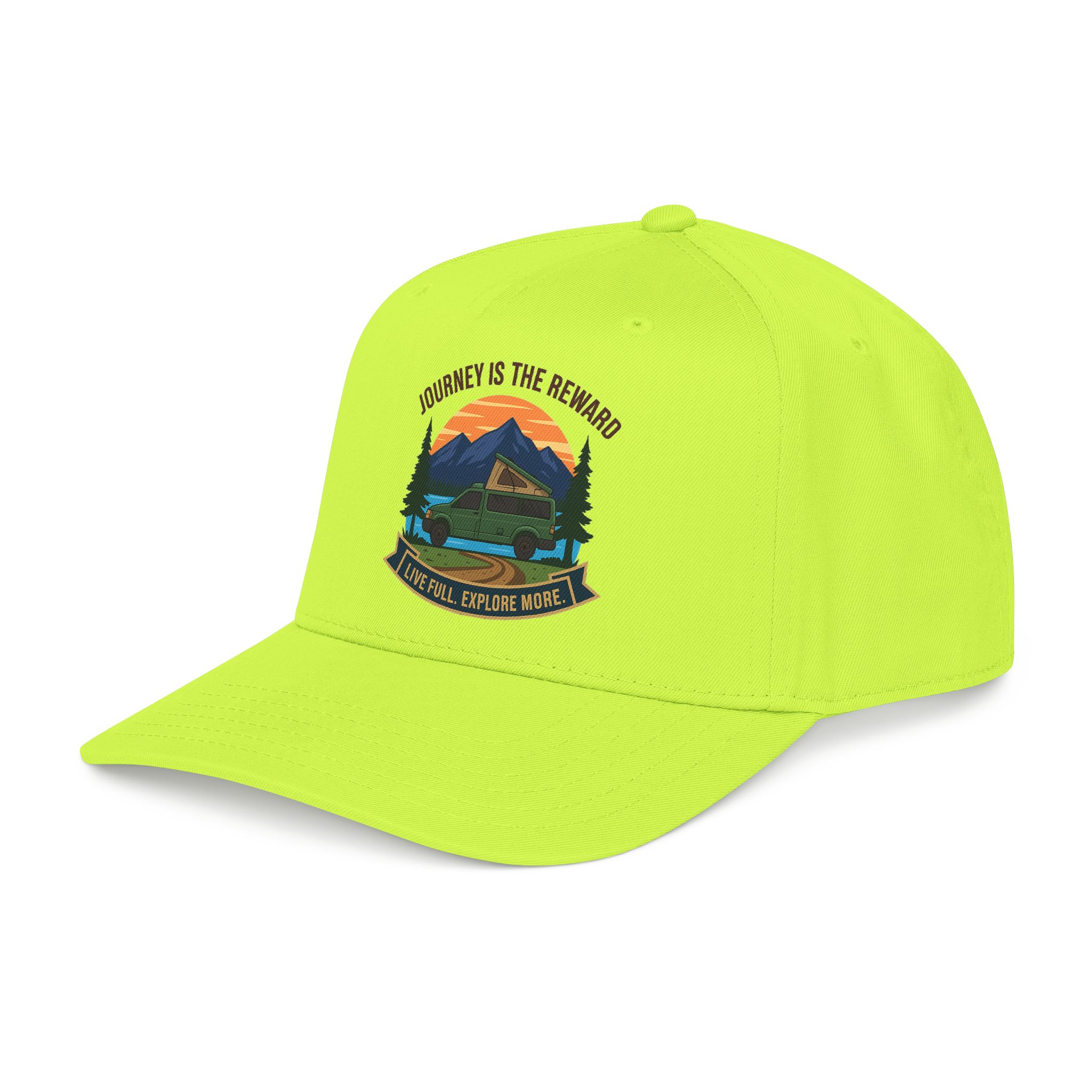 9459686283012511050_2048.jpeg Baseball Cap - "Journey Is The Reward" Outdoor Baseball Hat