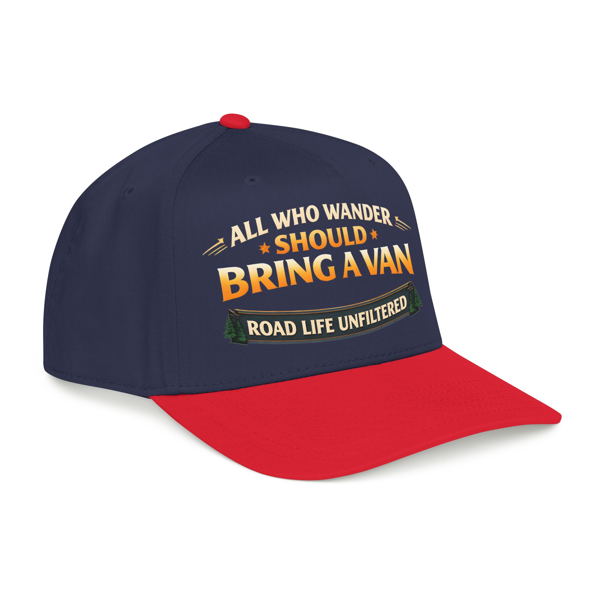 9643545093031641808_2048.jpeg Baseball Cap - "All Who wander Should Bring A Van" Design Scenic-Line