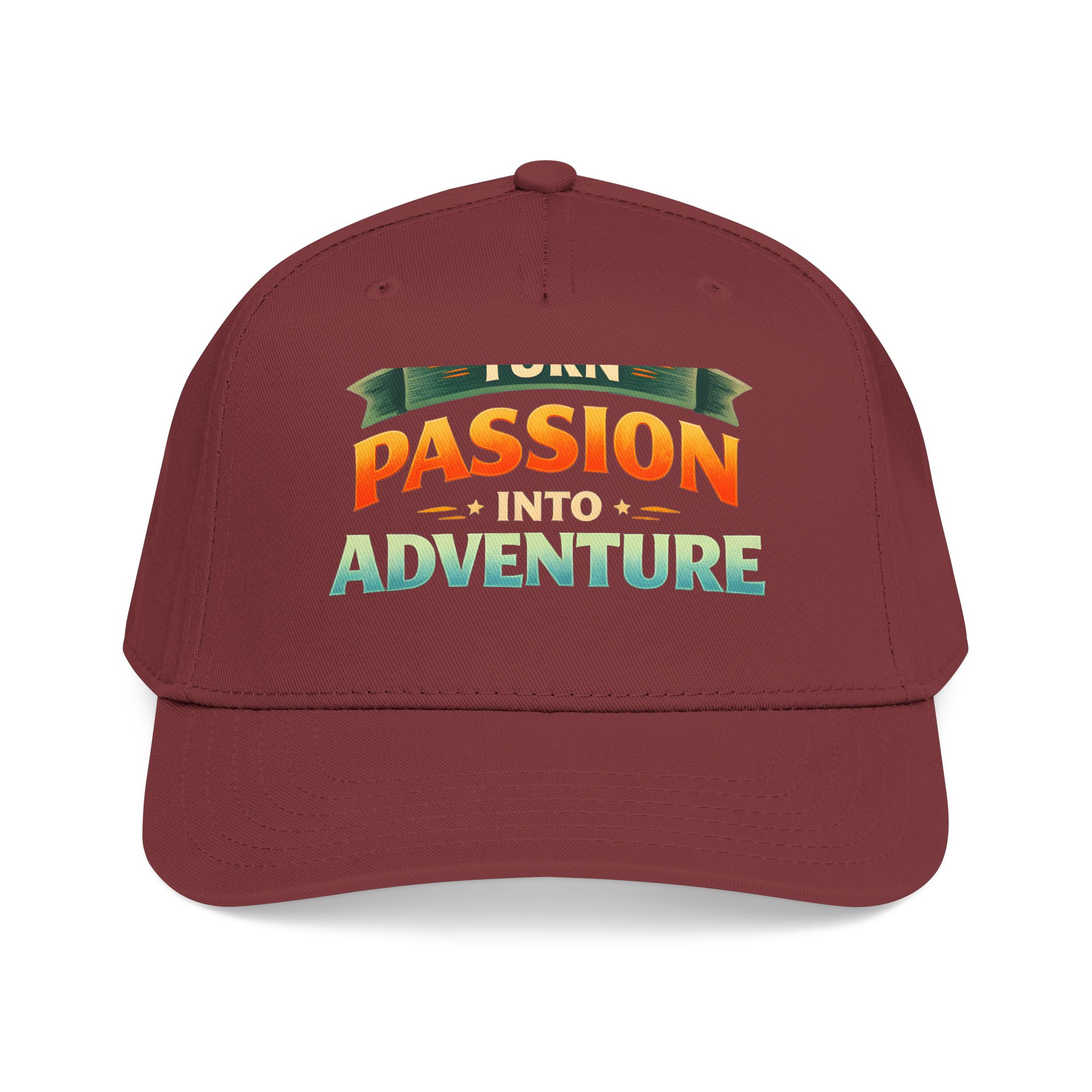 Baseball Cap - "Turn Passion Into Adventure" Design Scenic-Line
