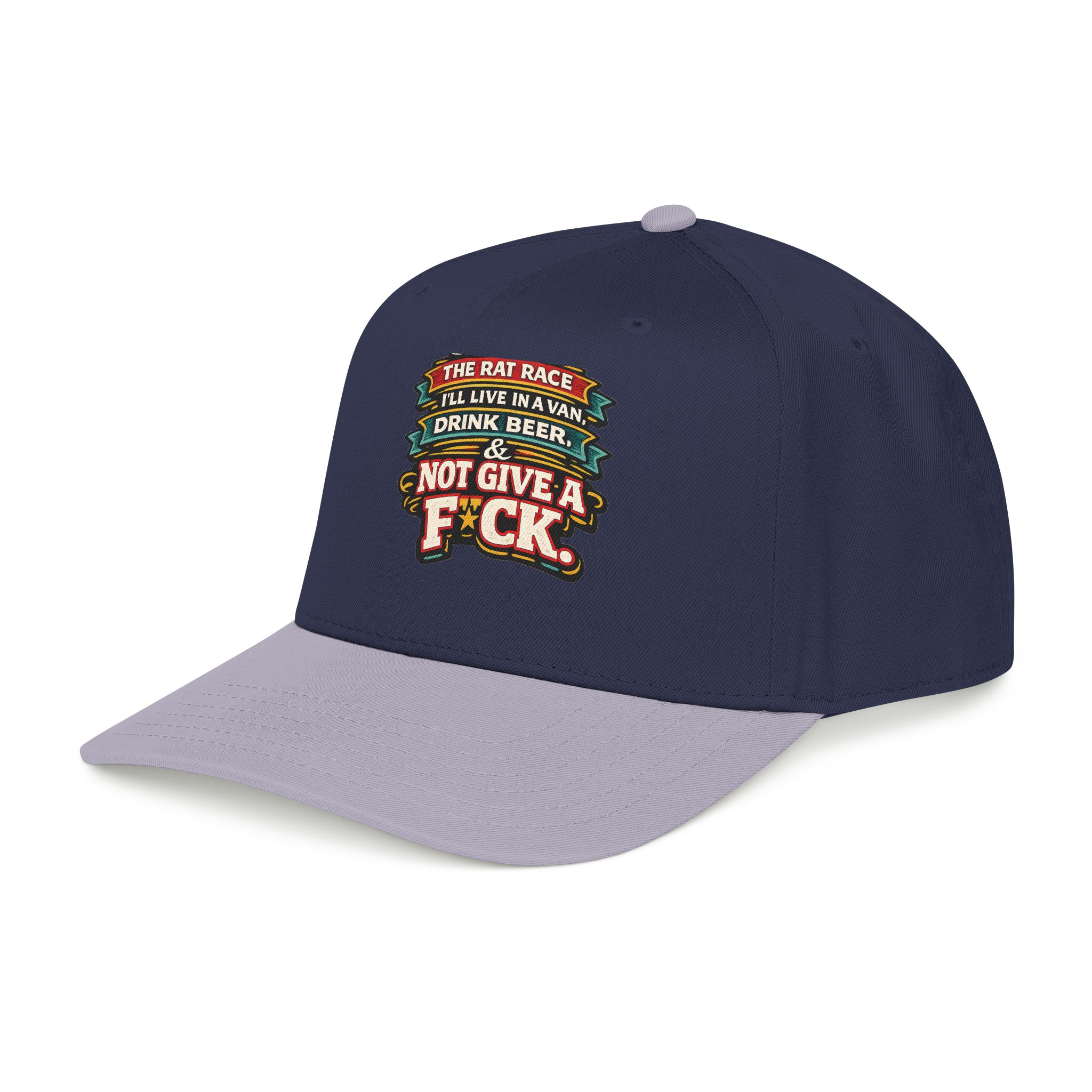 Baseball Cap - "Screw The Rat Race" Design F**K-Line
