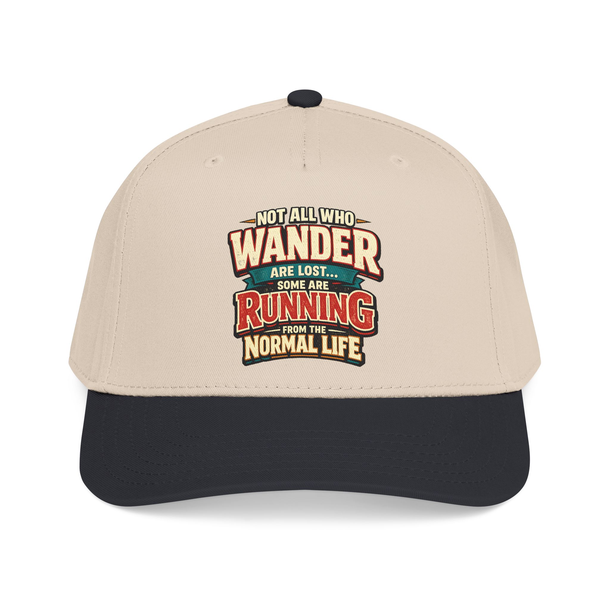 9853262191739006387_2048.jpeg Baseball Cap - "Not All Who Wander Are Lost" Design F**K-Line