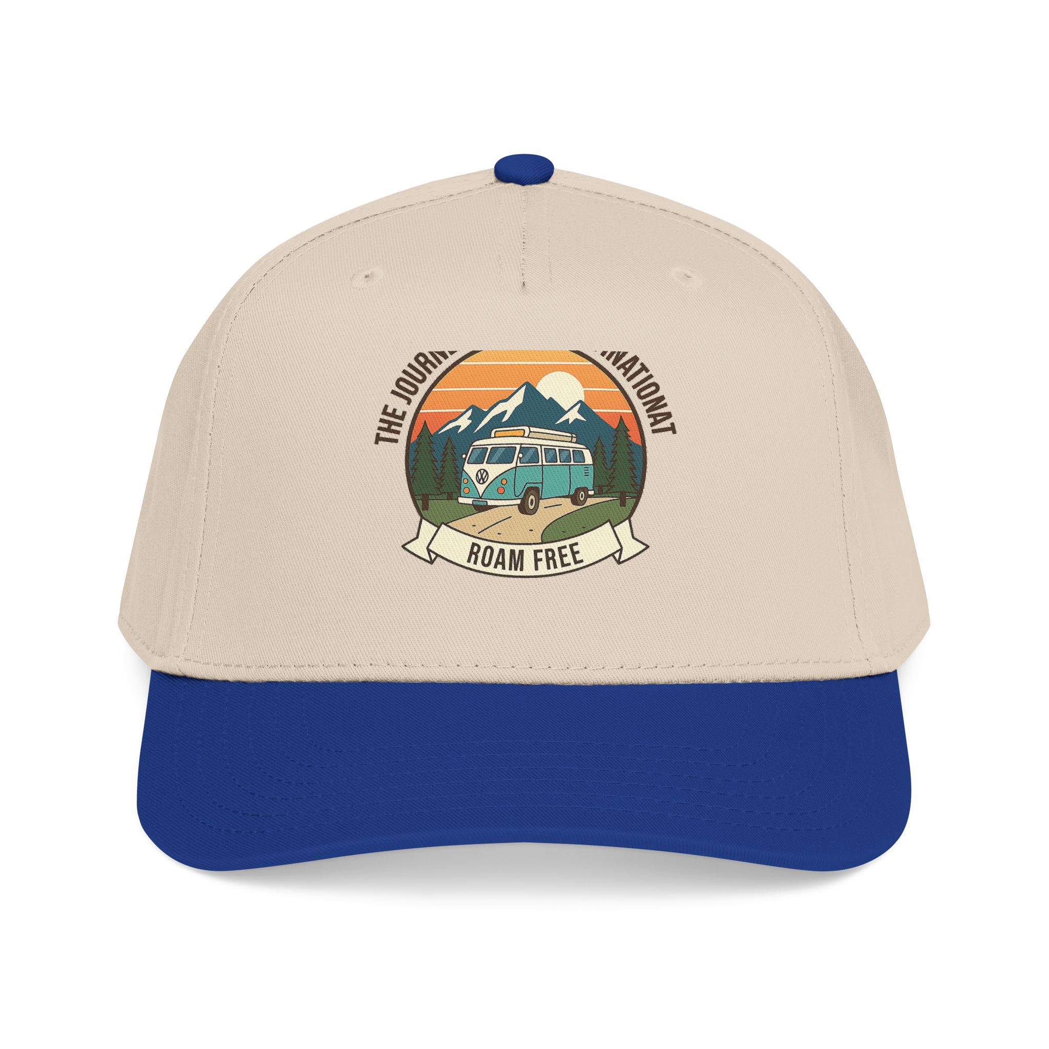 9921594784362004719_2048.jpeg Baseball Cap — "The Journey Is The Destination" Mid Profile Baseball Hat