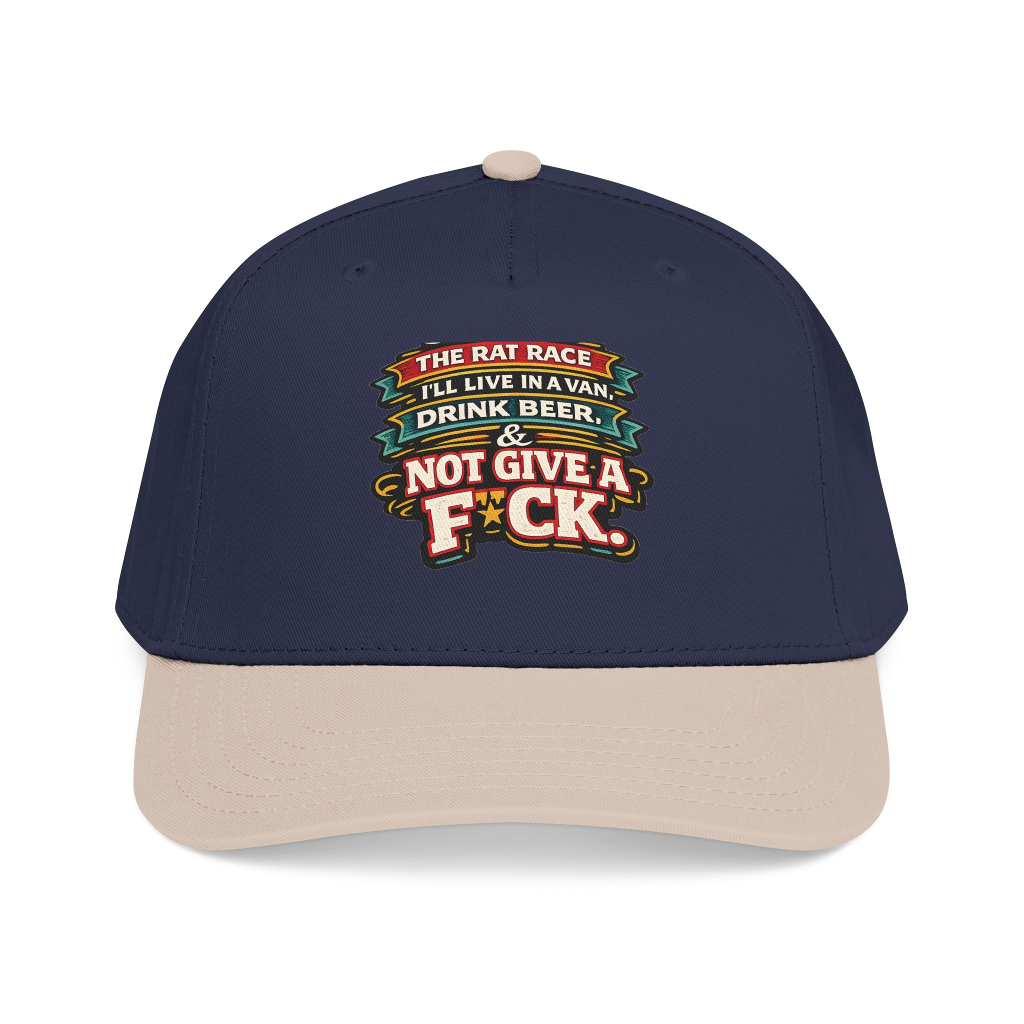 Baseball Cap - "Screw The Rat Race" Design F**K-Line