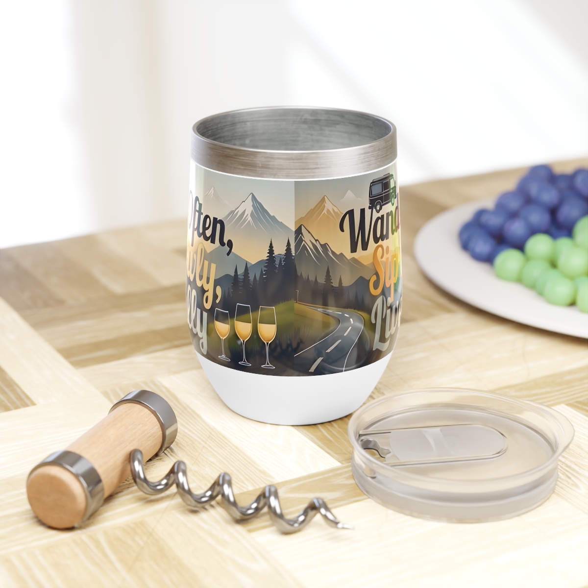 Accent Coffee Mug (11, 15oz) - "Coffee in Hand, Adventure Planned"