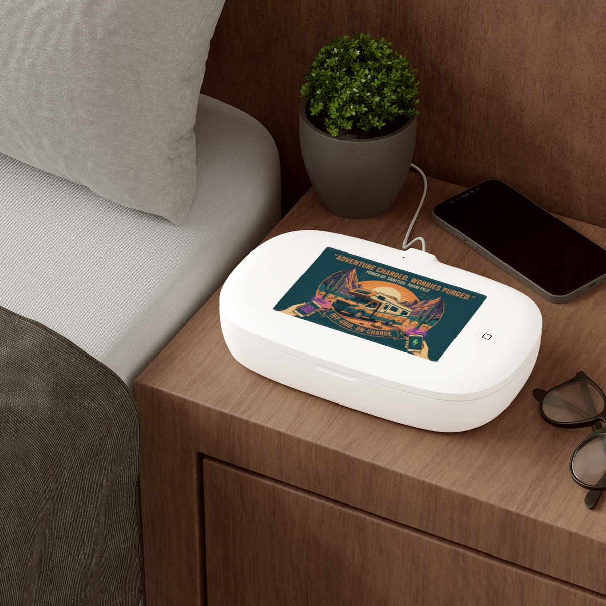 phone-chargers Bluetooth Speaker — “Adventure Awaits-Go Where You Feel Most Alive” Outdoor Portable Speaker