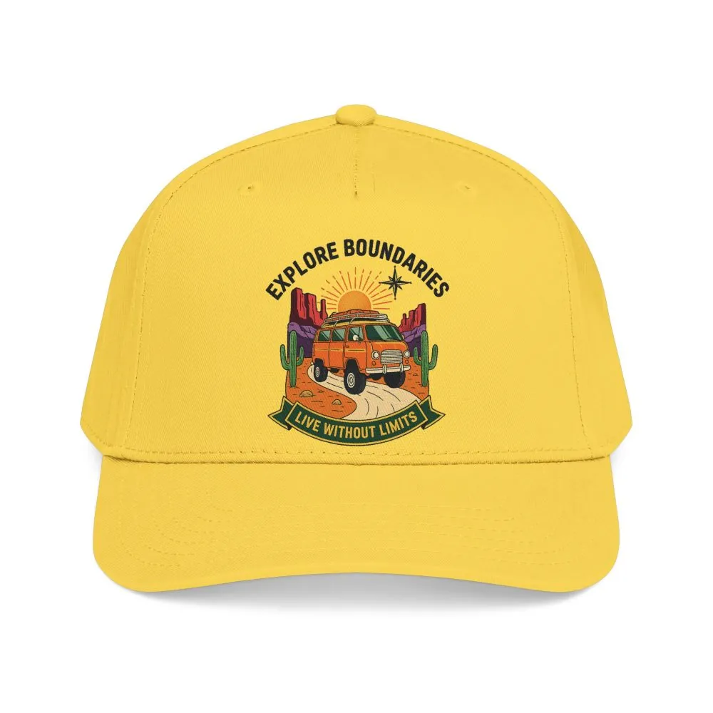 10313475744811959725_2048.jpeg Baseball Cap— "Eplore Boundaries-Live without limits" Mid Profile Baseball Hat
