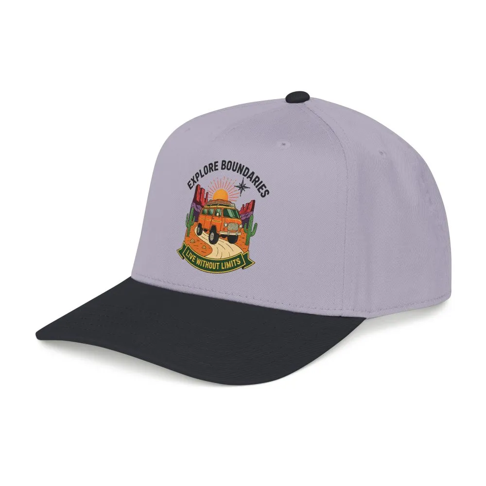 11479919520401393135_2048.jpeg Baseball Cap— "Eplore Boundaries-Live without limits" Mid Profile Baseball Hat