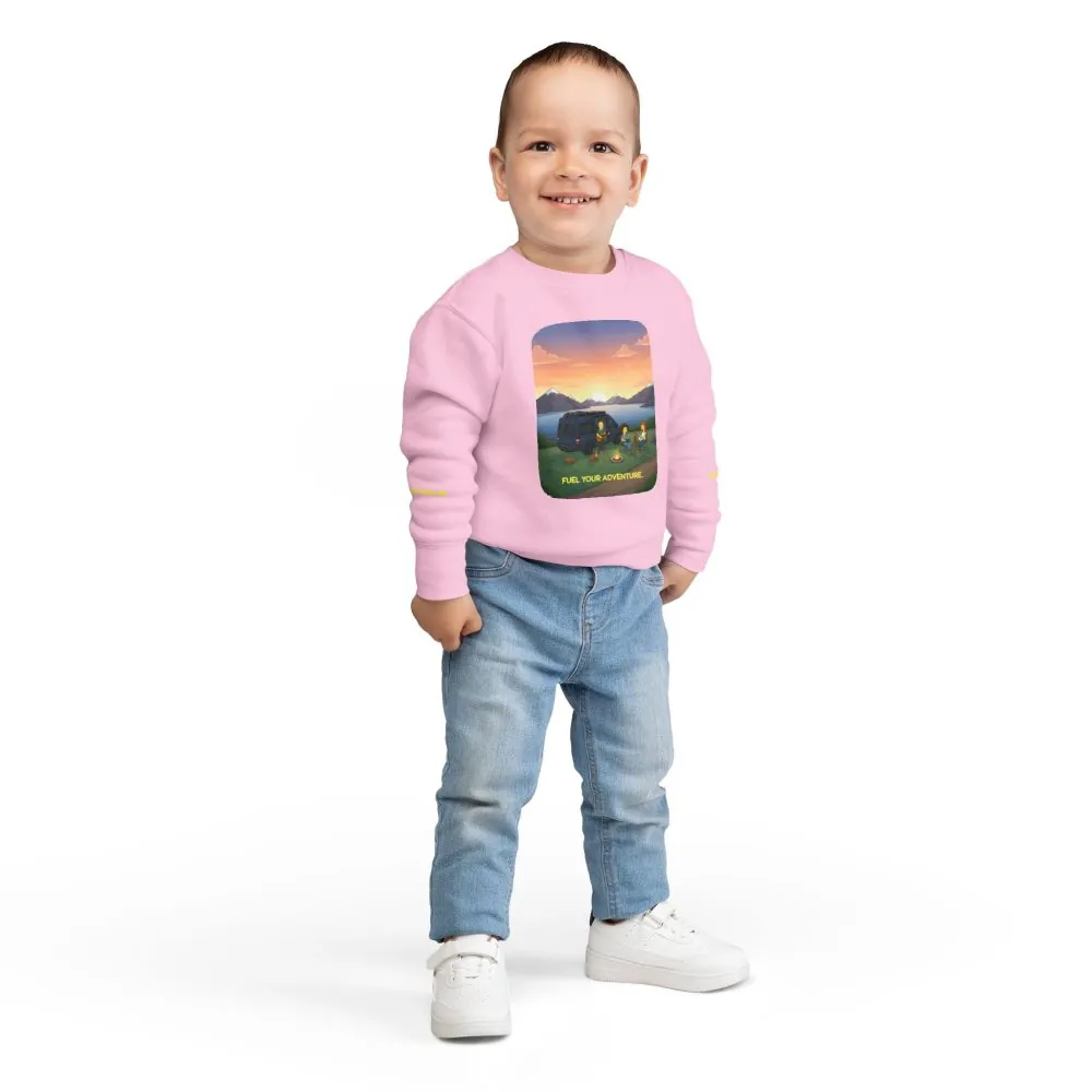 11484542011540267557_2048.jpeg Toddler Sweatshirt - "Fuel Your Adventure" (Design Sitcom-Line)