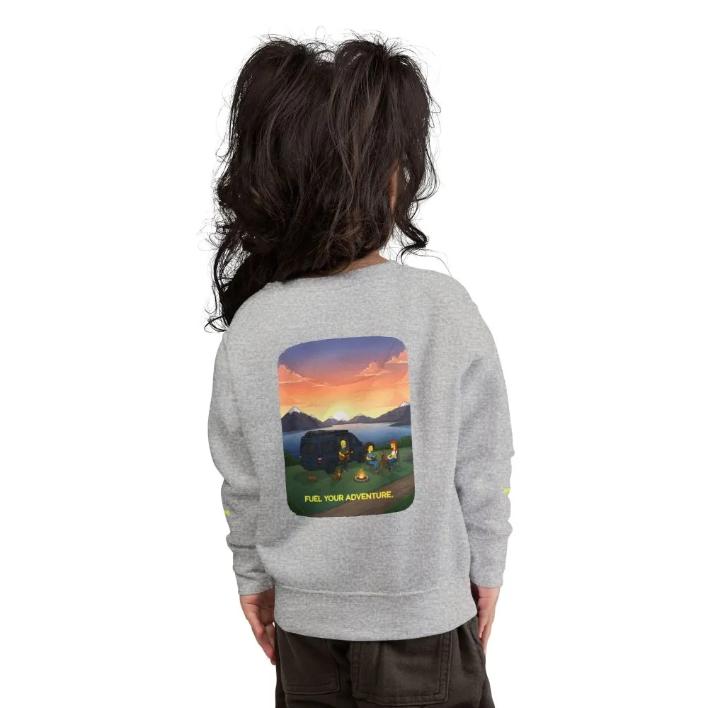 11678985791532692532_2048.jpeg Toddler Sweatshirt - "Fuel Your Adventure" (Design Sitcom-Line)
