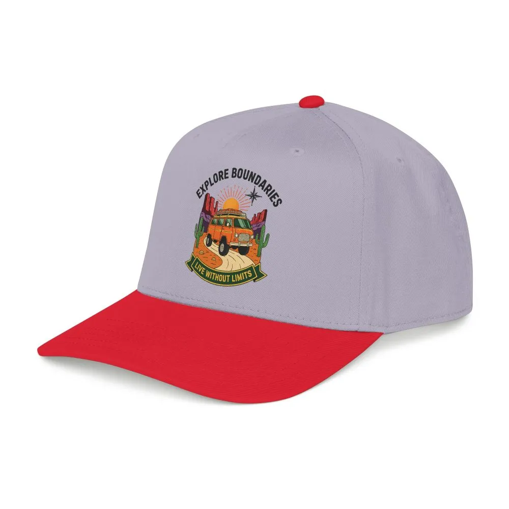 11802917671443123156_2048.jpeg Baseball Cap— "Eplore Boundaries-Live without limits" Mid Profile Baseball Hat