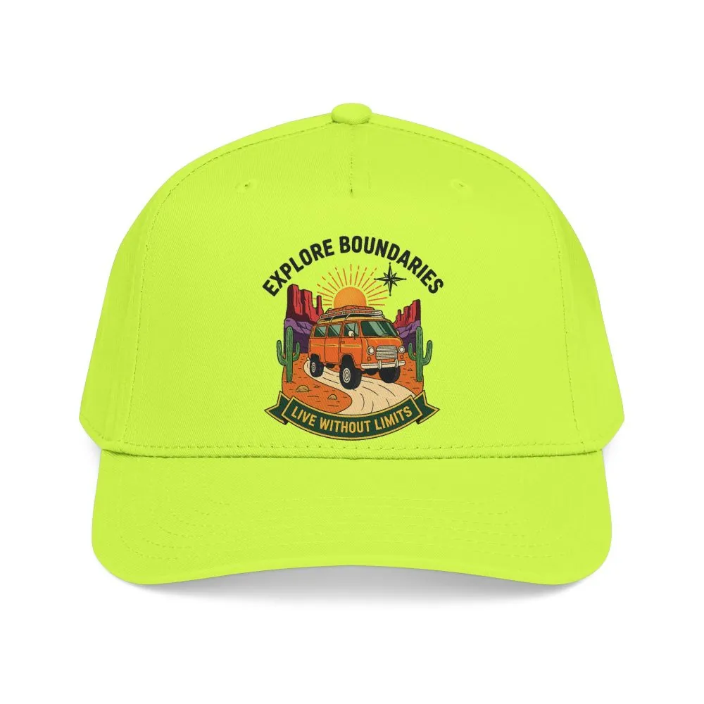 12009520007545210596_2048.jpeg Baseball Cap— "Eplore Boundaries-Live without limits" Mid Profile Baseball Hat