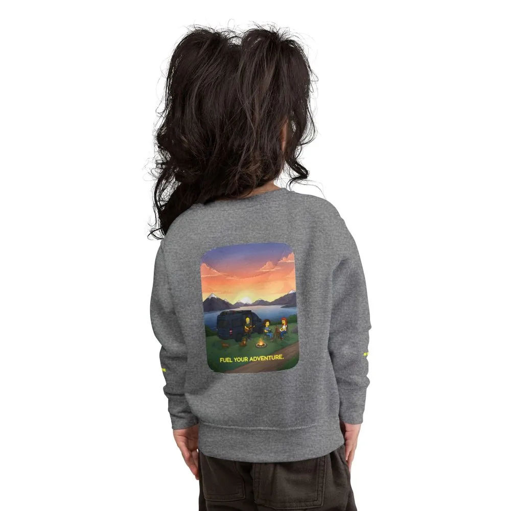 12603347733158872050_2048.jpeg Toddler Sweatshirt - "Fuel Your Adventure" (Design Sitcom-Line)