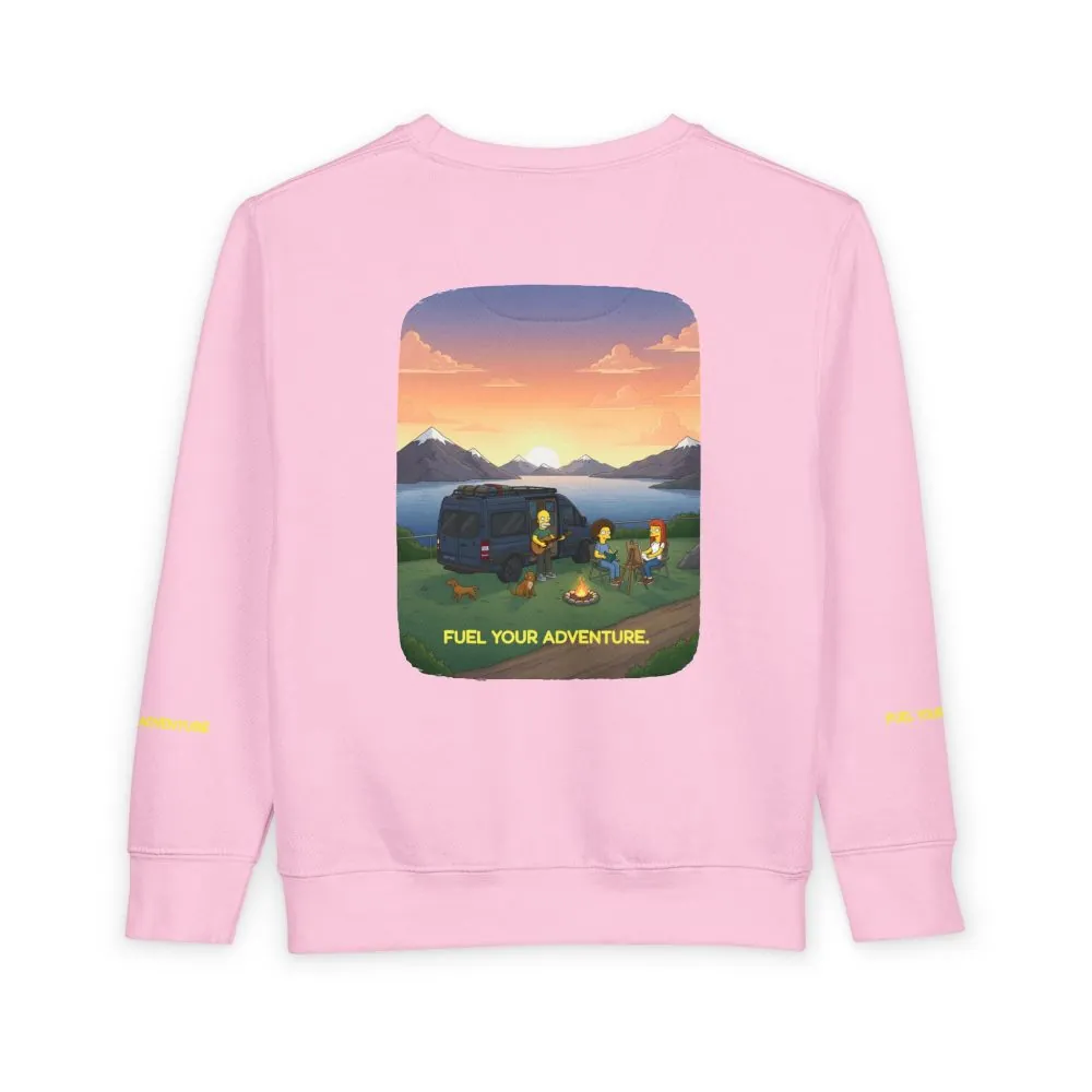 13052445663425192099_2048.jpeg Toddler Sweatshirt - "Fuel Your Adventure" (Design Sitcom-Line)
