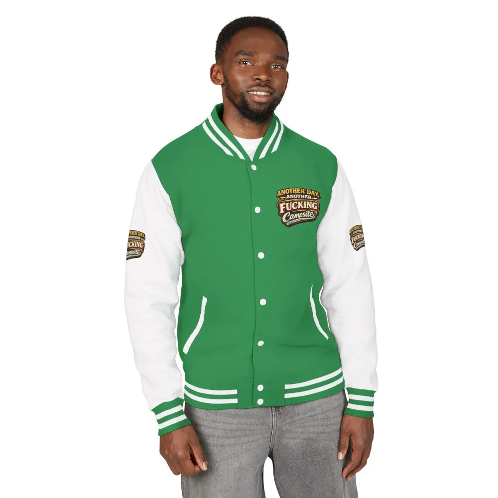 14251787952488743834_2048.jpeg Unisex Heavyweight Letterman Jacket — "Another Day" Design F**K-Line