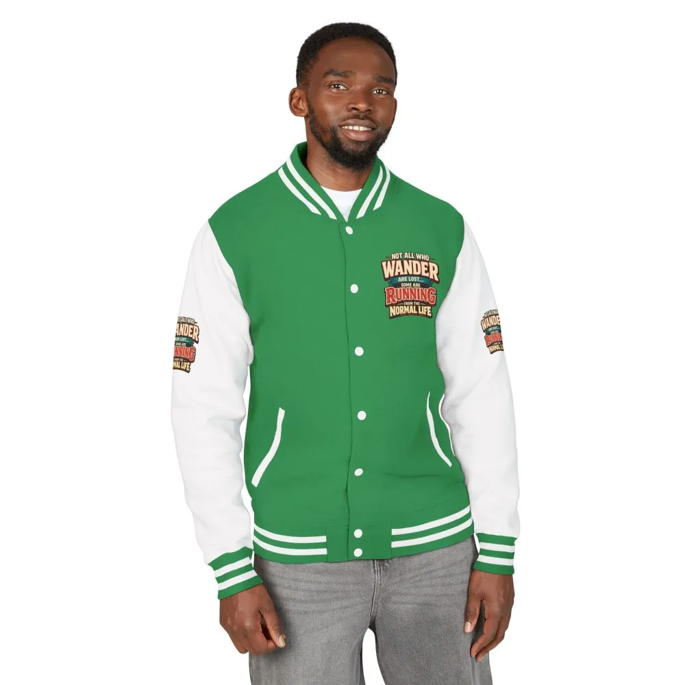 16201373052243999428_2048.jpeg Unisex Heavyweight Letterman Jacket — "Not All Who Wander Are Lost" Design F**K-Line