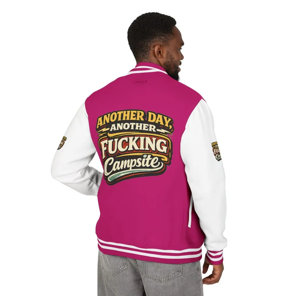 16659498190817453782_2048.jpeg Unisex Heavyweight Letterman Jacket — "Another Day" Design F**K-Line
