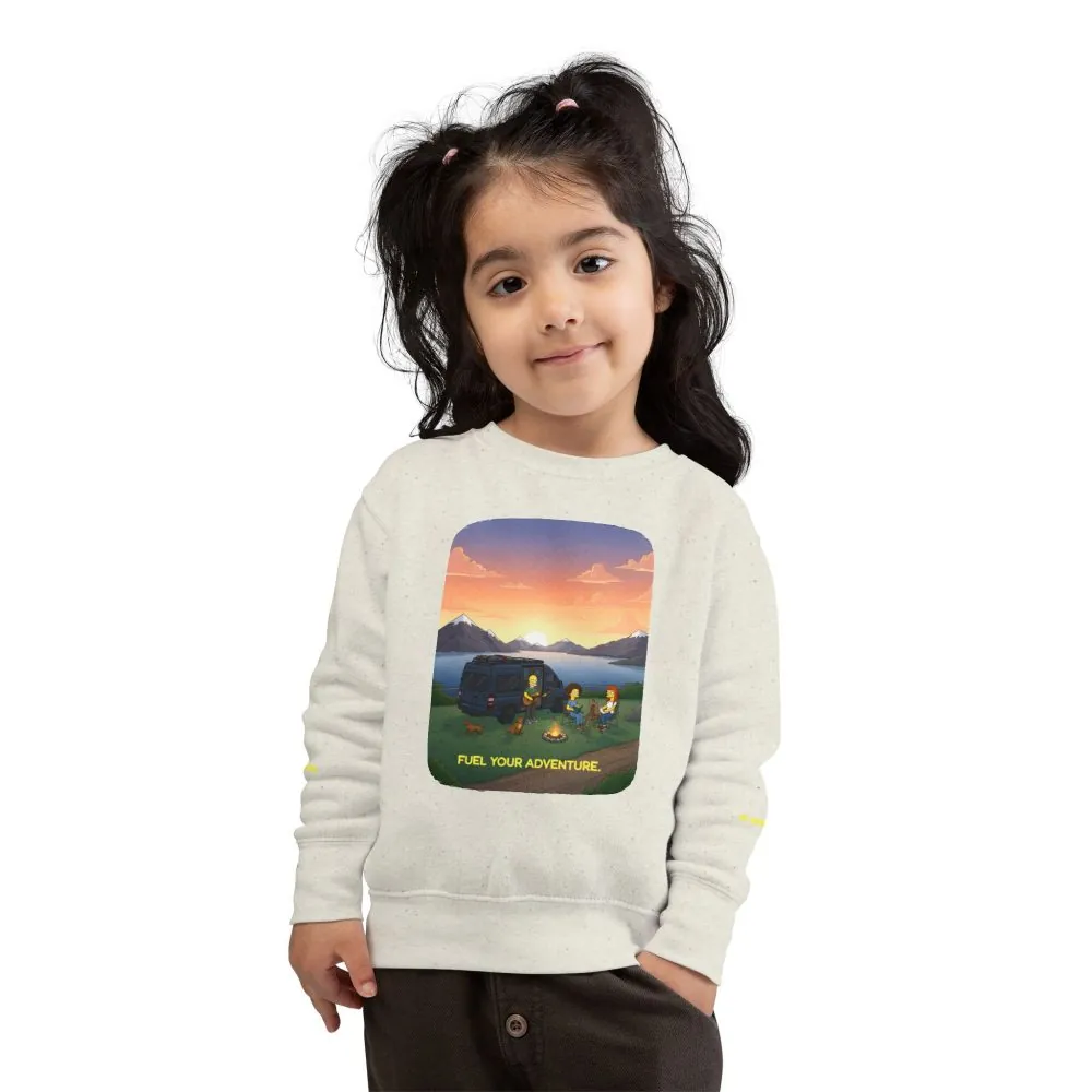 17039392827556040425_2048.jpeg Toddler Sweatshirt - "Fuel Your Adventure" (Design Sitcom-Line)