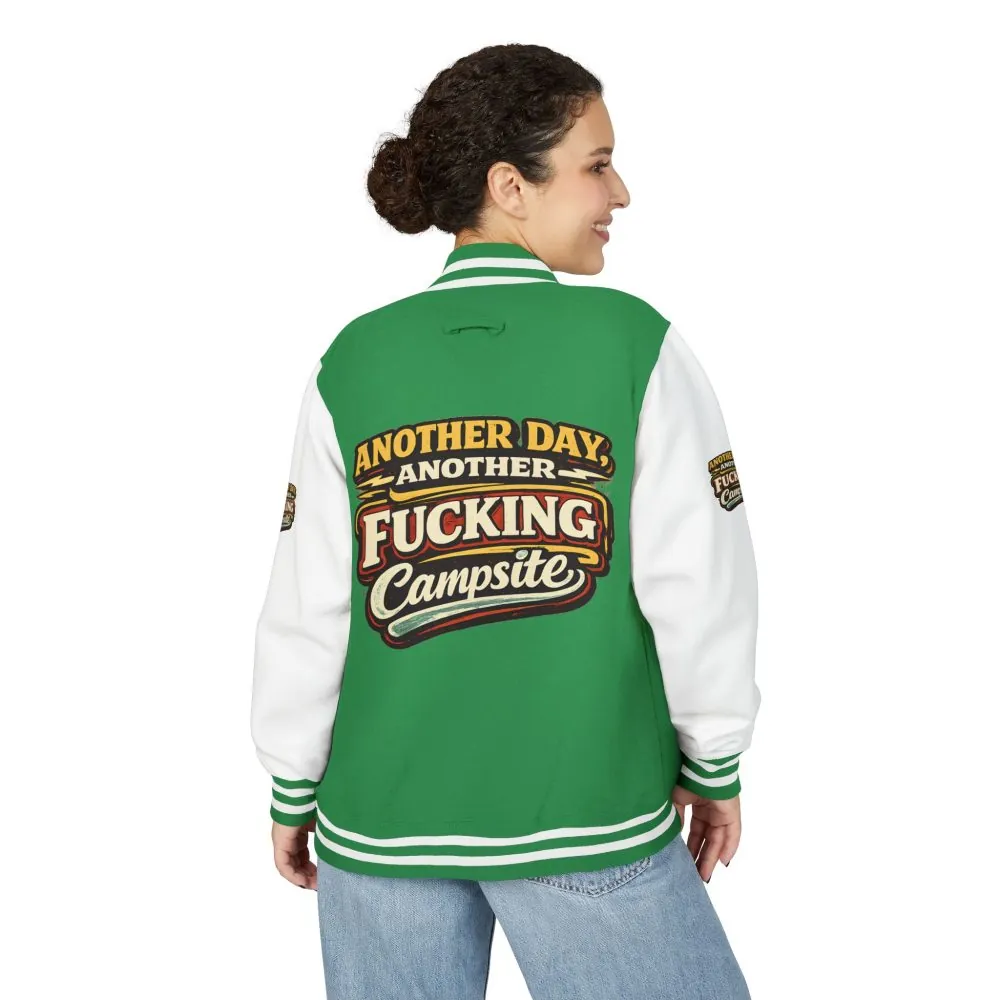 17047274598392994182_2048.jpeg Unisex Heavyweight Letterman Jacket — "Another Day" Design F**K-Line