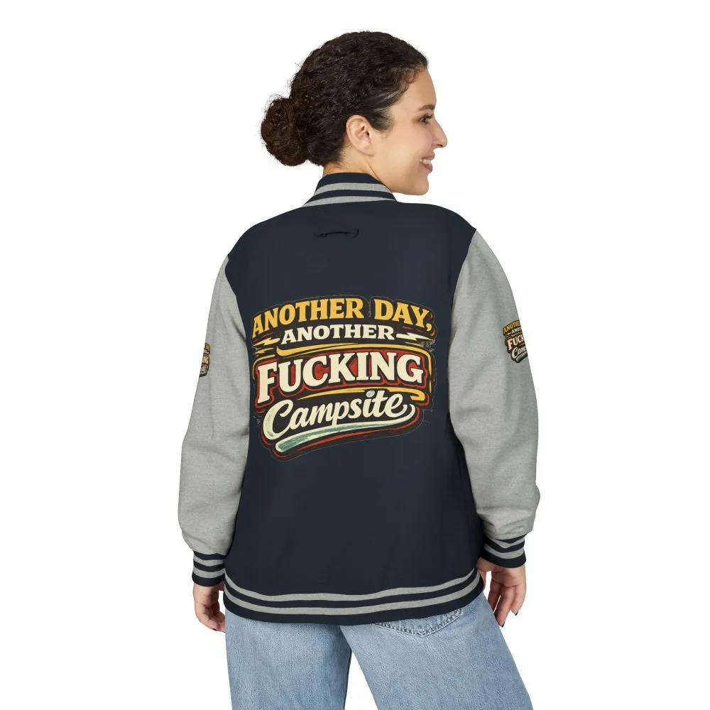 17620464873424281416_2048.jpeg Unisex Heavyweight Letterman Jacket — "Another Day" Design F**K-Line