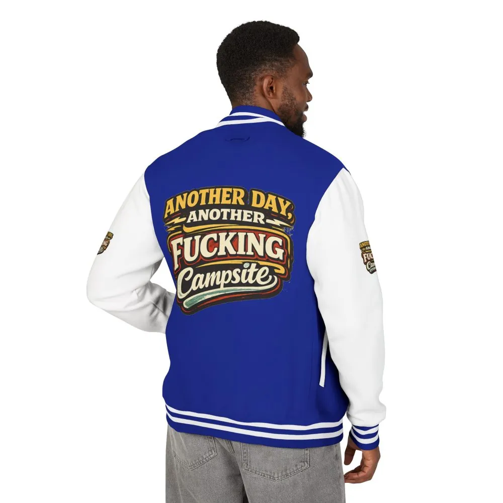 17984205395008985270_2048.jpeg Unisex Heavyweight Letterman Jacket — "Another Day" Design F**K-Line
