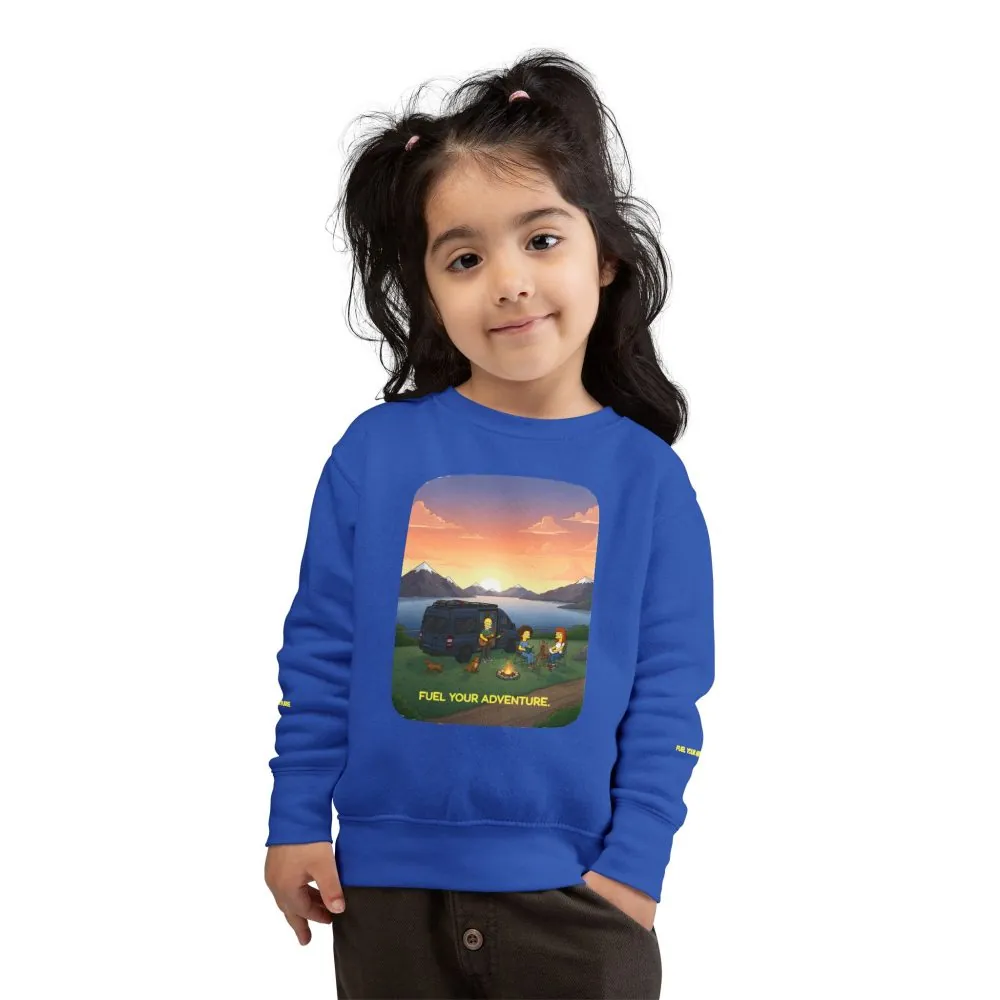 18273175482935354144_2048.jpeg Toddler Sweatshirt - "Fuel Your Adventure" (Design Sitcom-Line)