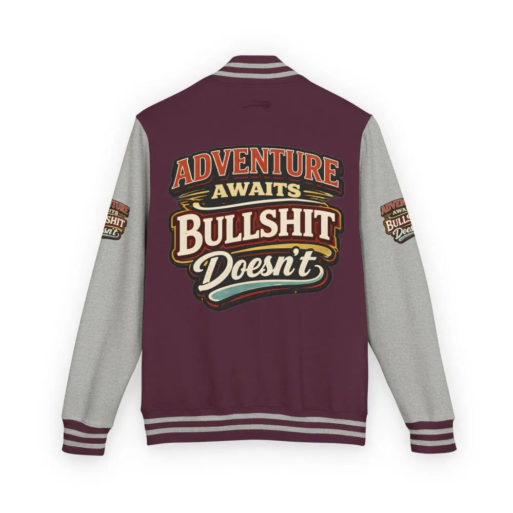2252283546057450470_2048.jpeg Unisex Heavyweight Letterman Jacket — "Adventure Awaits" Design F**K-Line