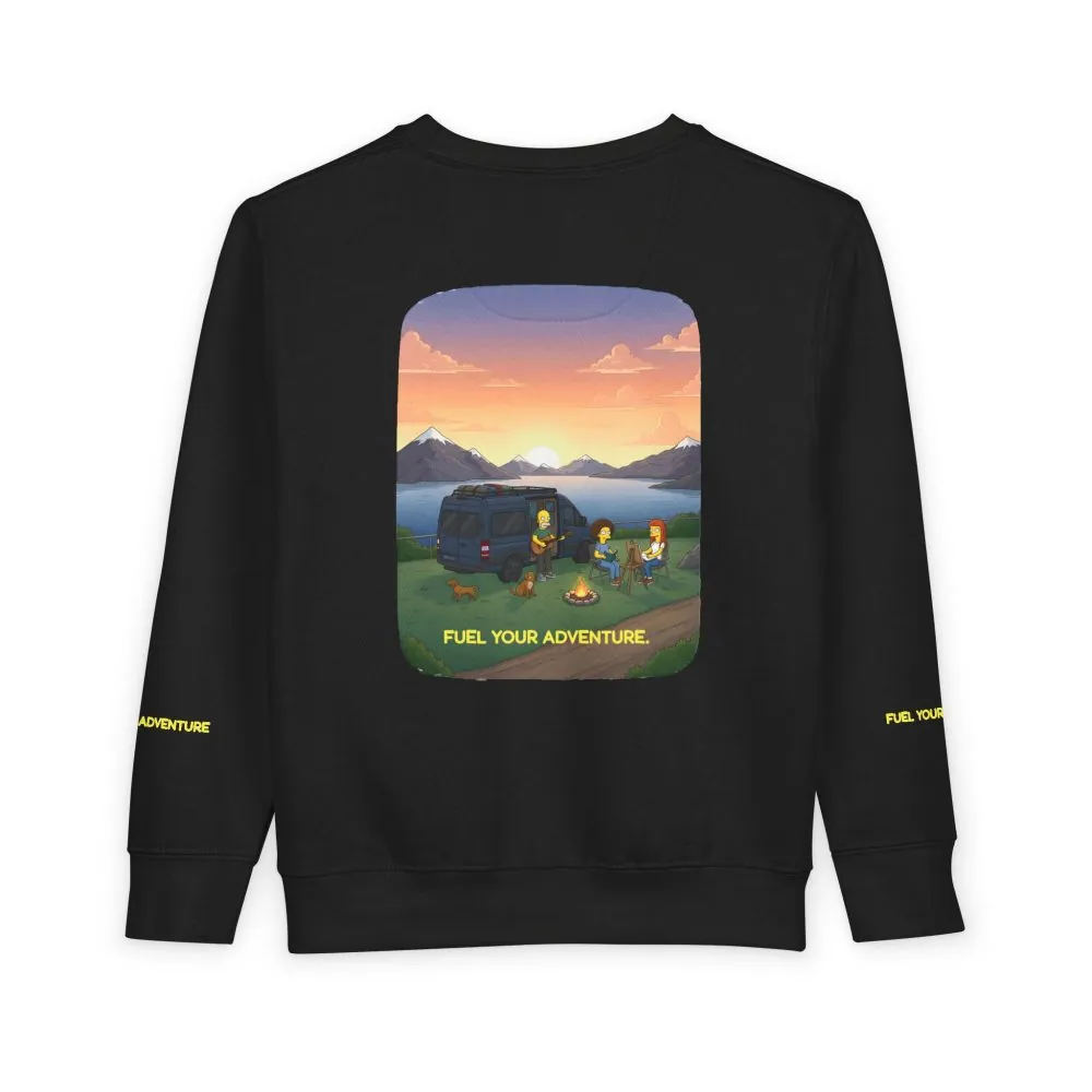 2607344650458113057_2048.jpeg Toddler Sweatshirt - "Fuel Your Adventure" (Design Sitcom-Line)