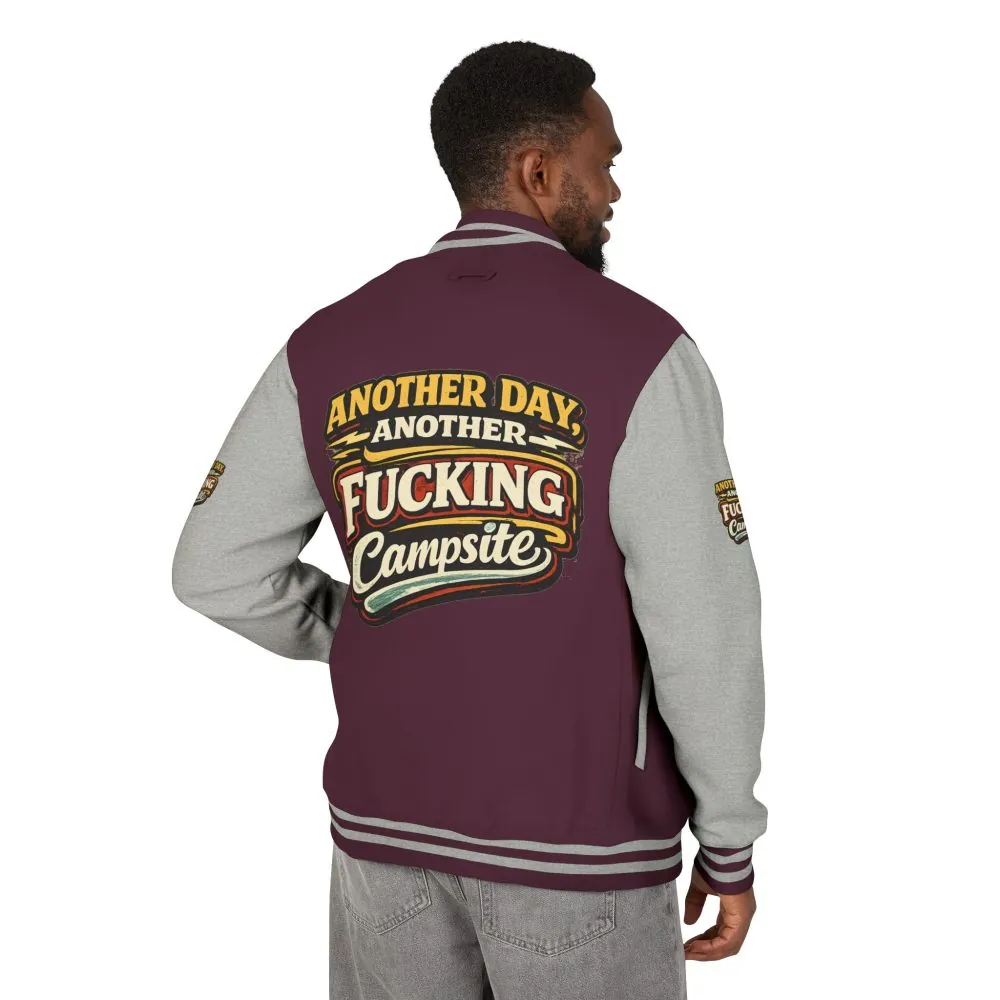 261992874987050008_2048.jpeg Unisex Heavyweight Letterman Jacket — "Another Day" Design F**K-Line