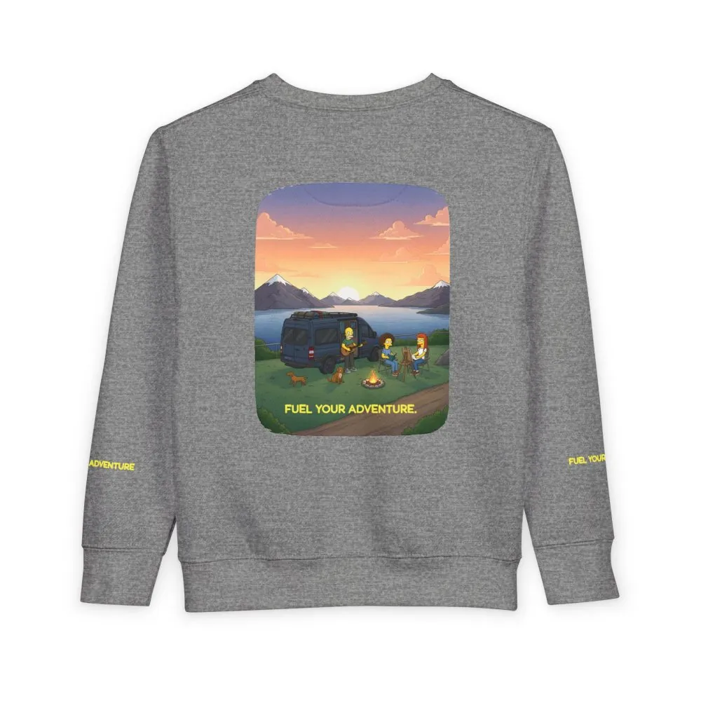 3200447537862606746_2048.jpeg Toddler Sweatshirt - "Fuel Your Adventure" (Design Sitcom-Line)