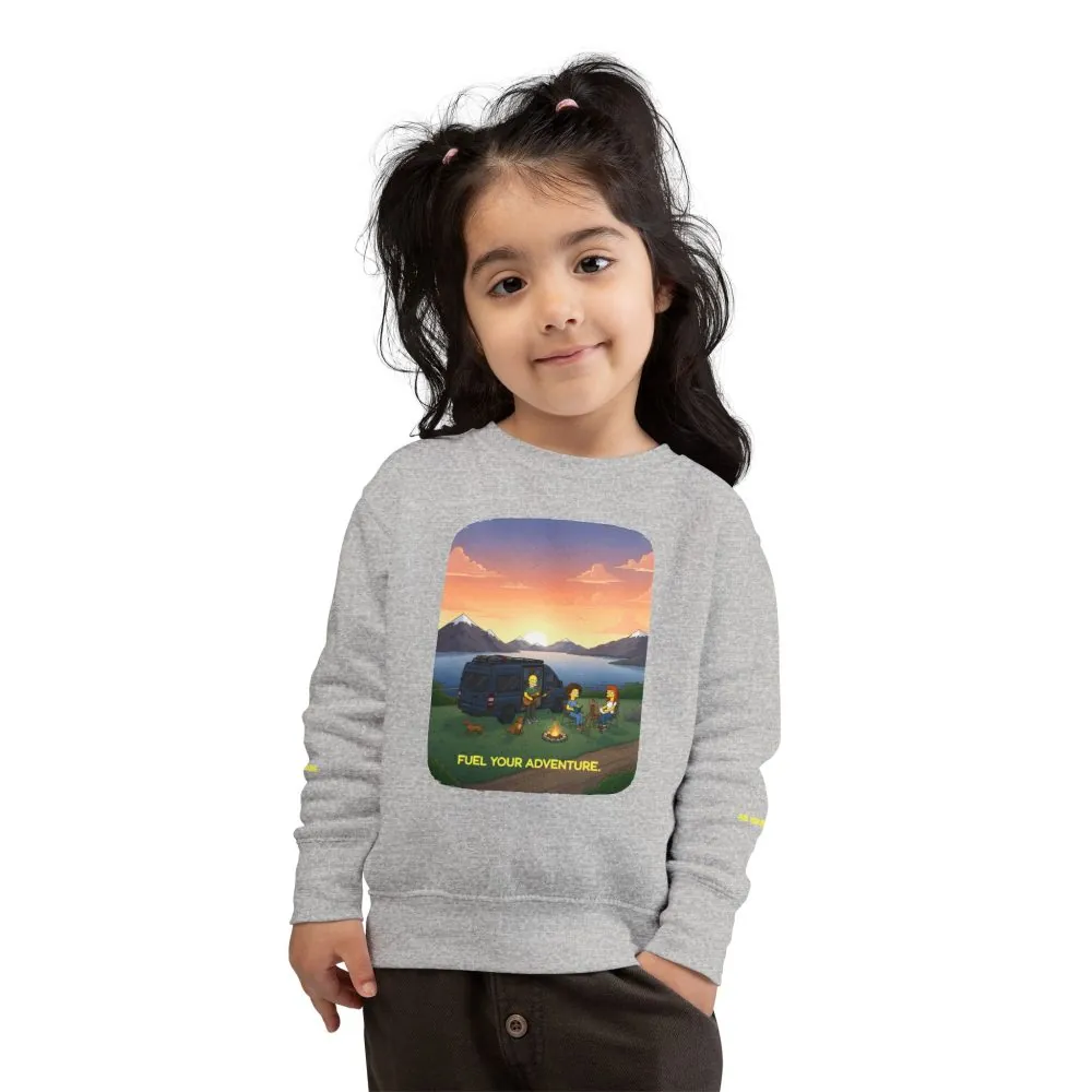 3770243689244584134_2048.jpeg Toddler Sweatshirt - "Fuel Your Adventure" (Design Sitcom-Line)
