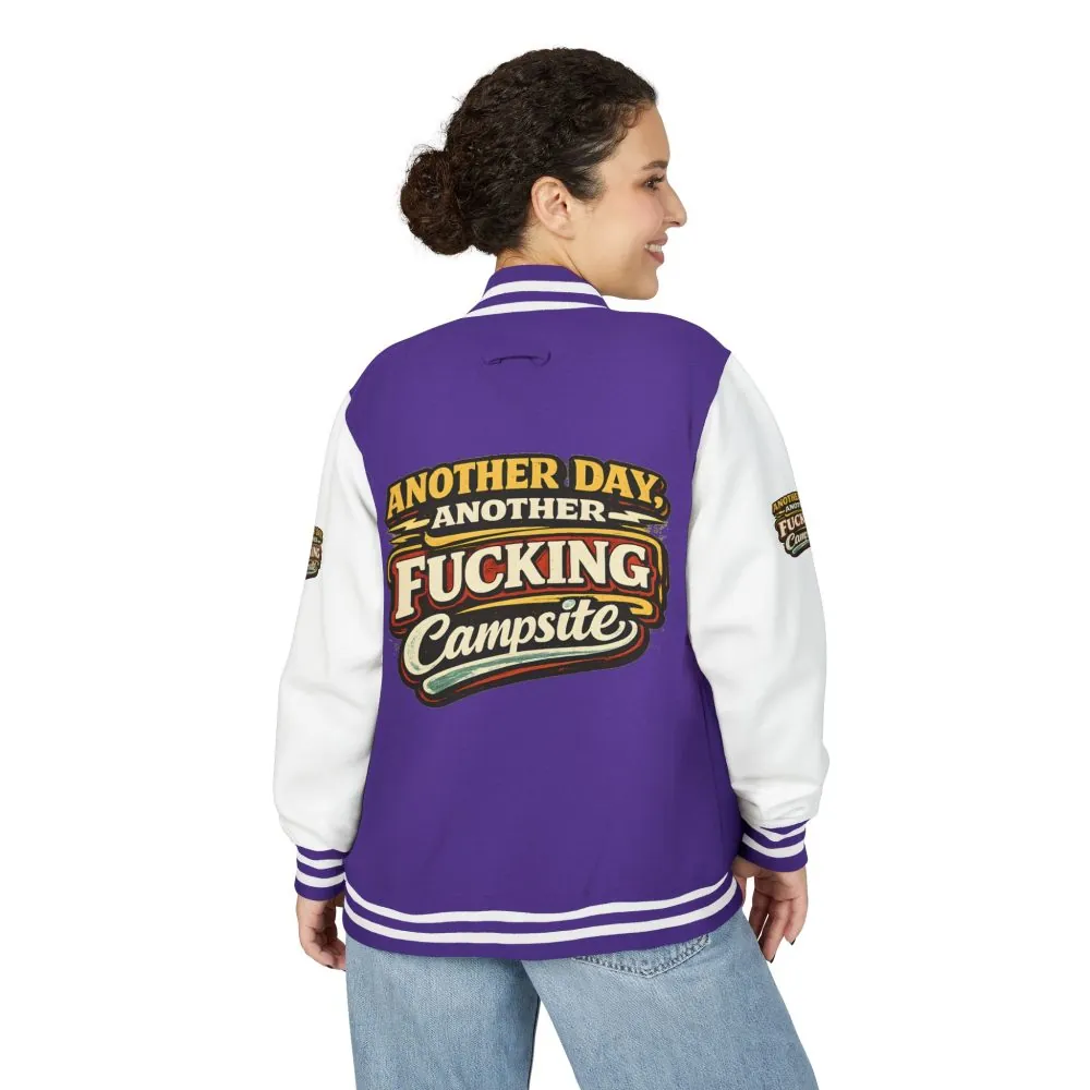 4039679542382397127_2048.jpeg Unisex Heavyweight Letterman Jacket — "Another Day" Design F**K-Line