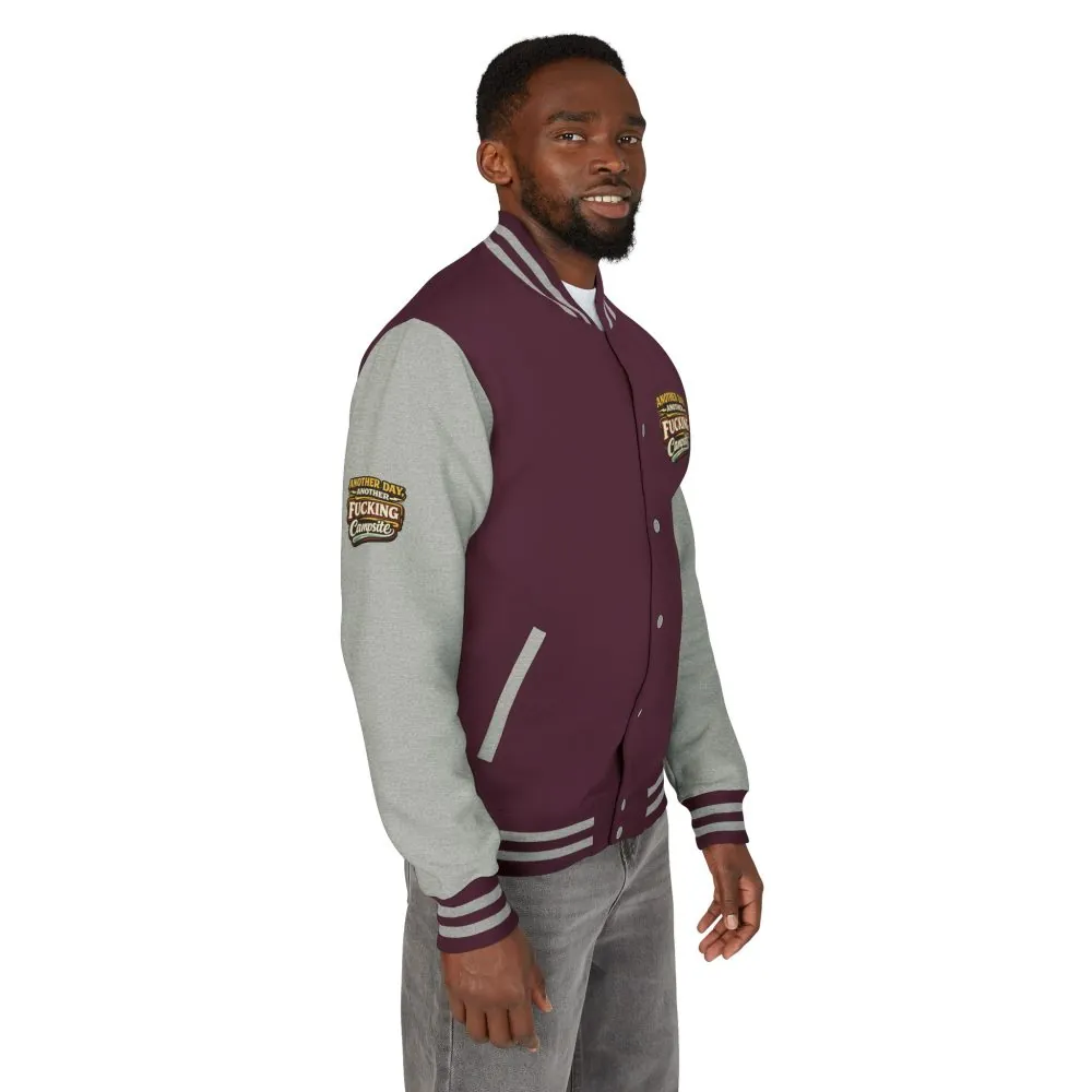 456107990769997028_2048.jpeg Unisex Heavyweight Letterman Jacket — "Another Day" Design F**K-Line