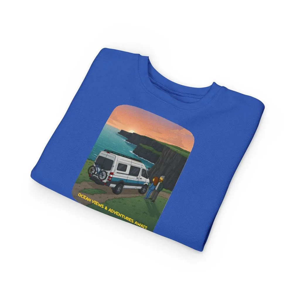 5571075674068606268_2048.jpeg Toddler Sweatshirt - "Ocean Views-Adventures Awaits" (Design Sitcom-Line)