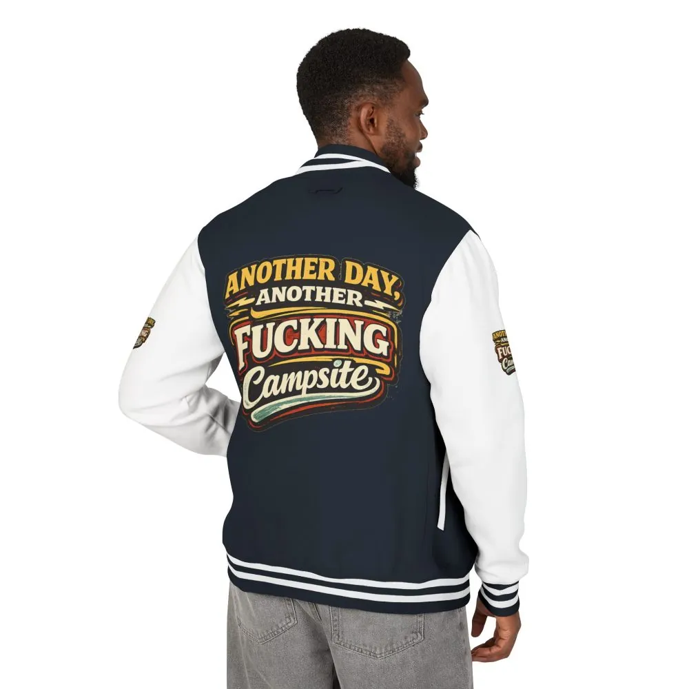 5890905475492247606_2048.jpeg Unisex Heavyweight Letterman Jacket — "Another Day" Design F**K-Line