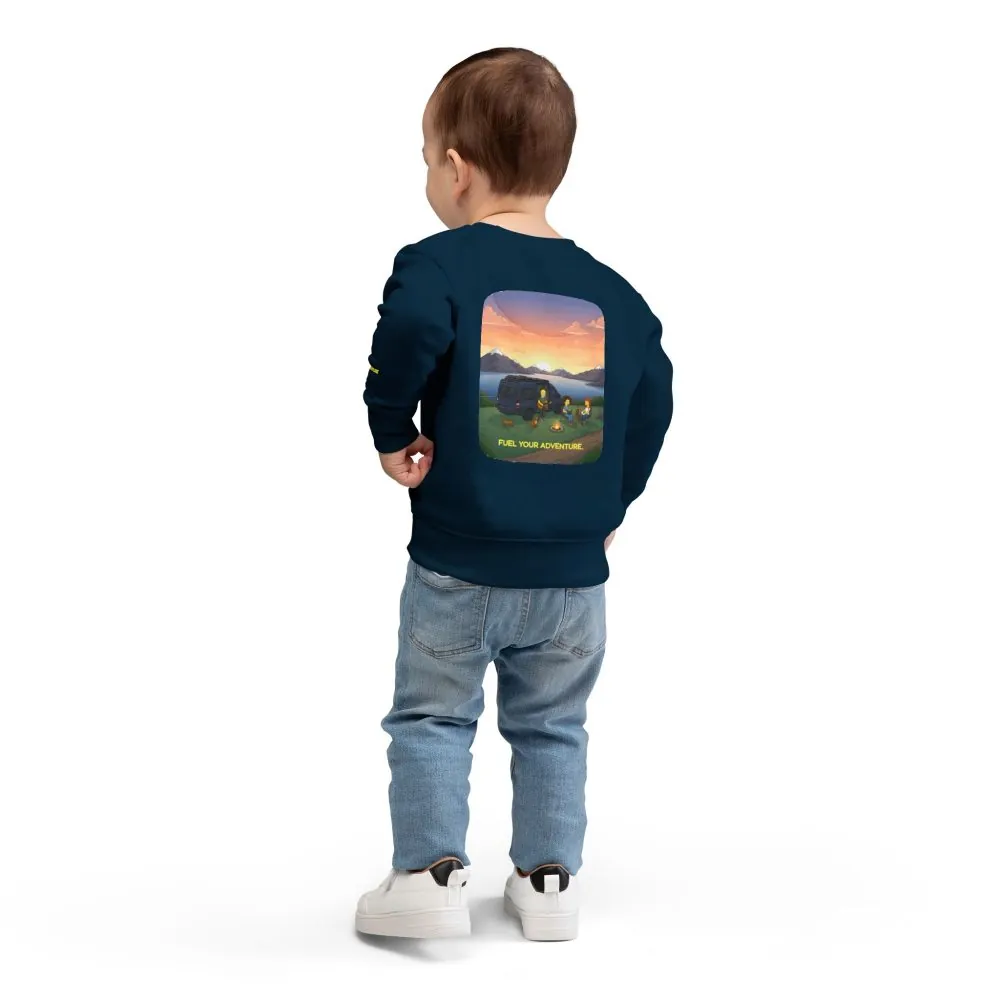 7636957929790221776_2048.jpeg Toddler Sweatshirt - "Fuel Your Adventure" (Design Sitcom-Line)