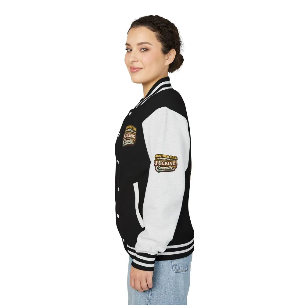 8251812450865451078_2048.jpeg Unisex Heavyweight Letterman Jacket — "Another Day" Design F**K-Line
