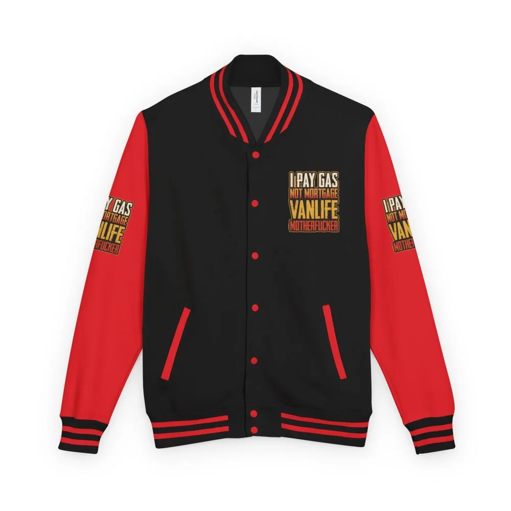 8253820756216884648_2048.jpeg Unisex Heavyweight Letterman Jacket — "I Pay Gas Not Mortgage" Design F**K-Line