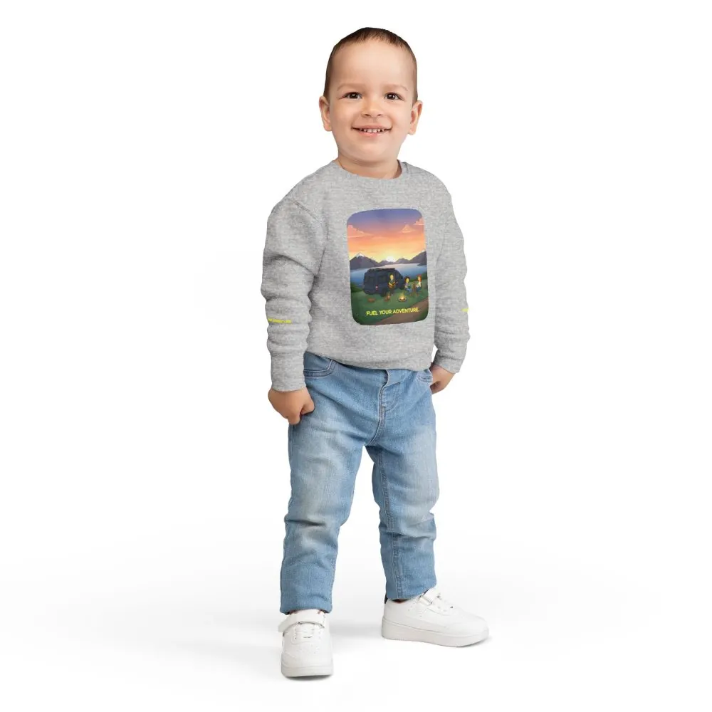 841266740985041886_2048.jpeg Toddler Sweatshirt - "Fuel Your Adventure" (Design Sitcom-Line)