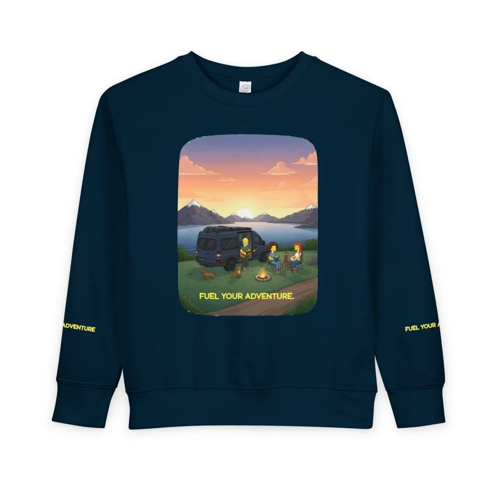 8757222436376158635_2048.jpeg Toddler Sweatshirt - "Fuel Your Adventure" (Design Sitcom-Line)