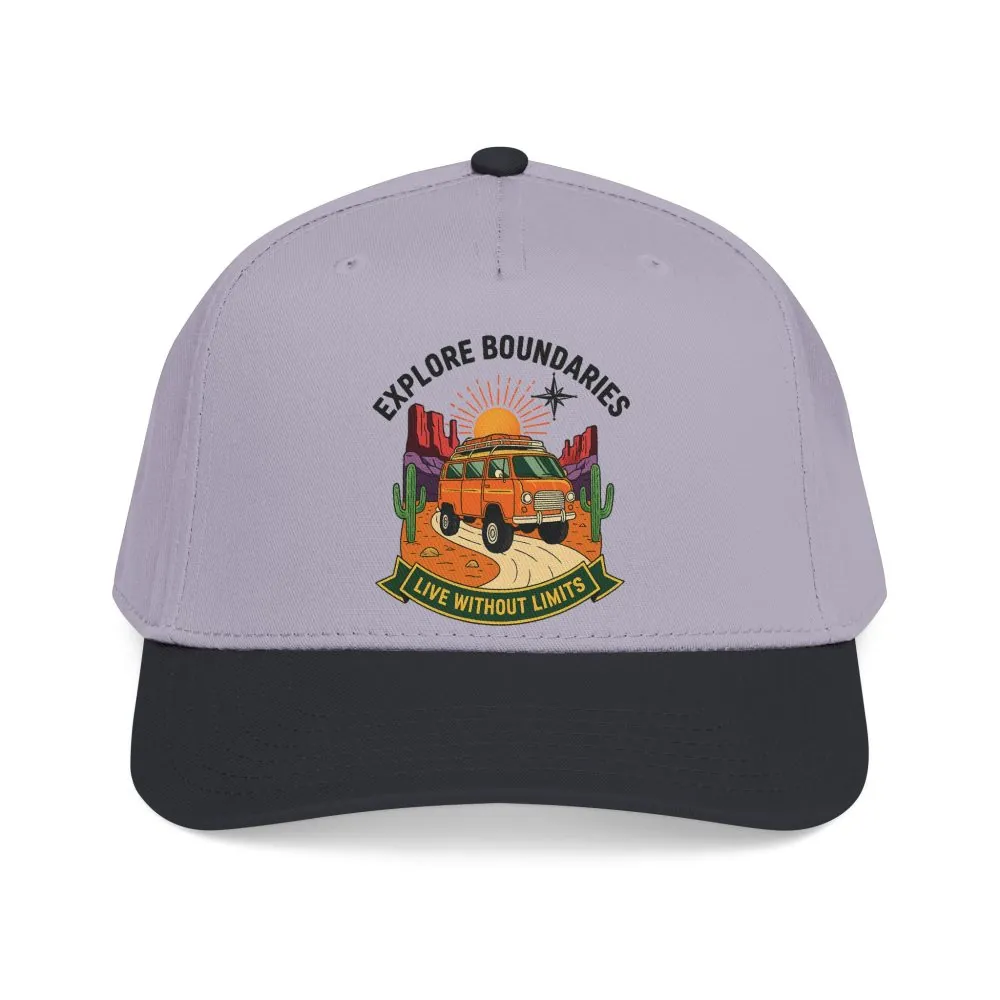8821176790983223354_2048.jpeg Baseball Cap— "Eplore Boundaries-Live without limits" Mid Profile Baseball Hat