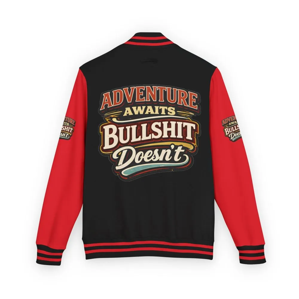 900744537422318728_2048.jpeg Unisex Heavyweight Letterman Jacket — "Adventure Awaits" Design F**K-Line