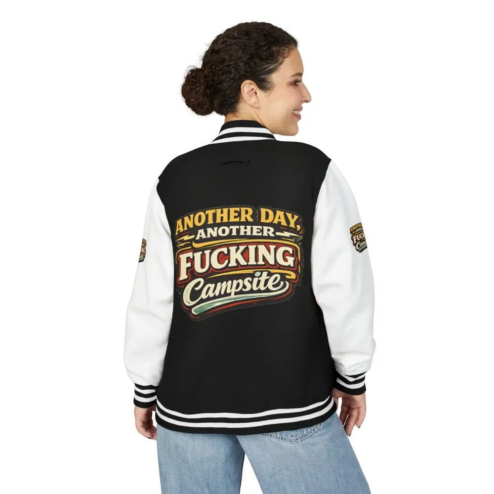 9569330718973340173_2048.jpeg Unisex Heavyweight Letterman Jacket — "Another Day" Design F**K-Line