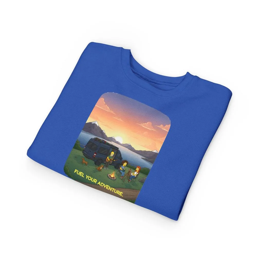 9799686403340971987_2048.jpeg Toddler Sweatshirt - "Fuel Your Adventure" (Design Sitcom-Line)